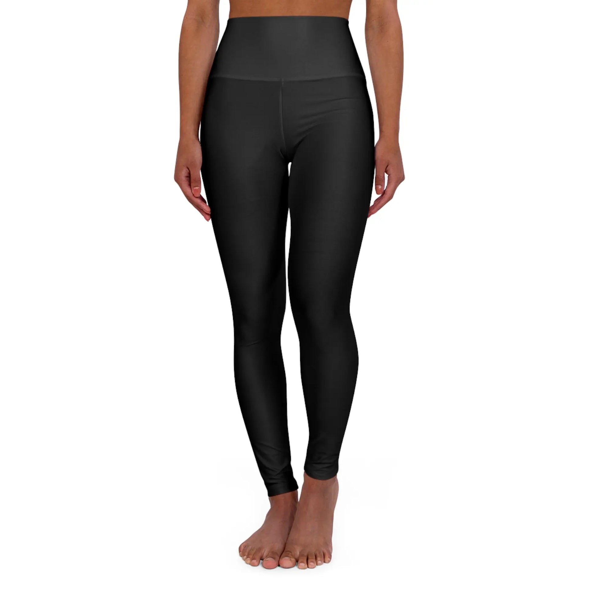 High Waisted Yoga Leggings (AOP) Printify