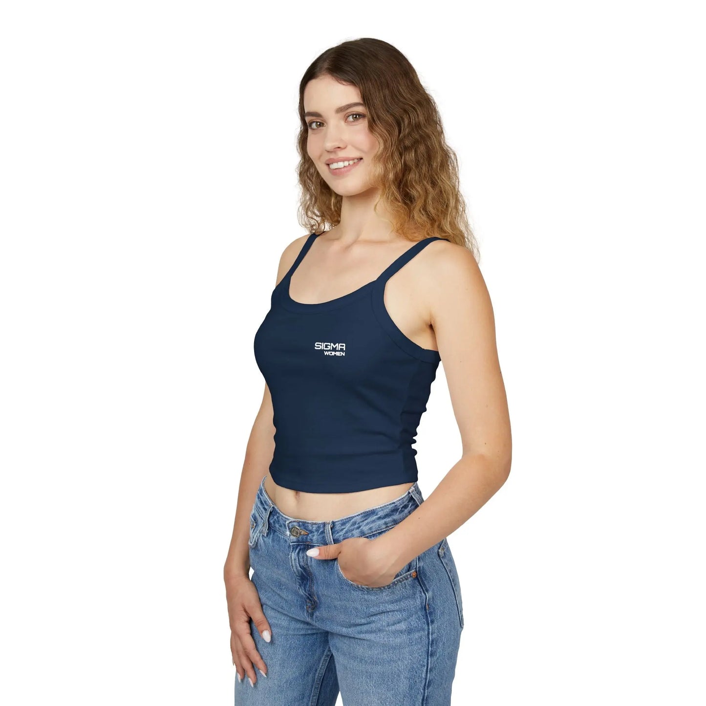 Women's Spaghetti Strap Tank Top Printify