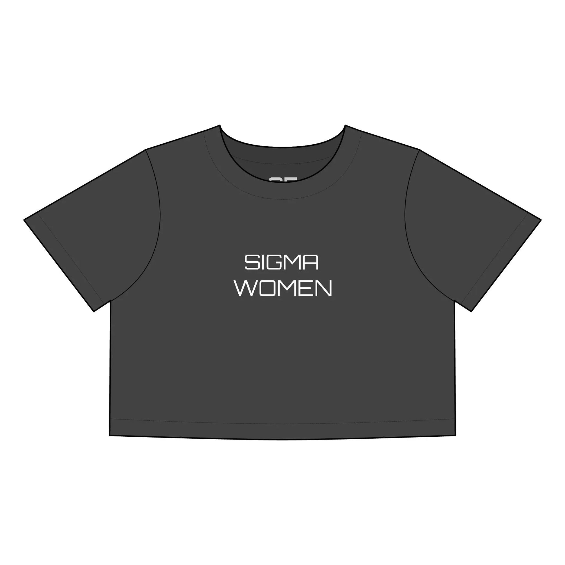 Women's Heavy Faded Crop Tee Printify