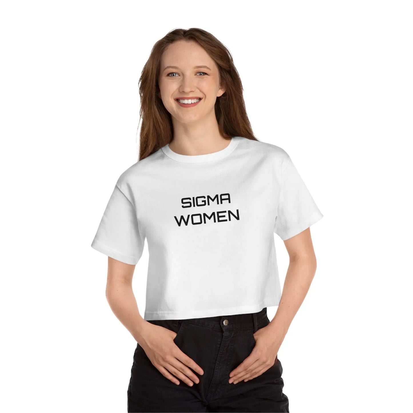 Champion Women's Heritage Cropped T-Shirt Printify