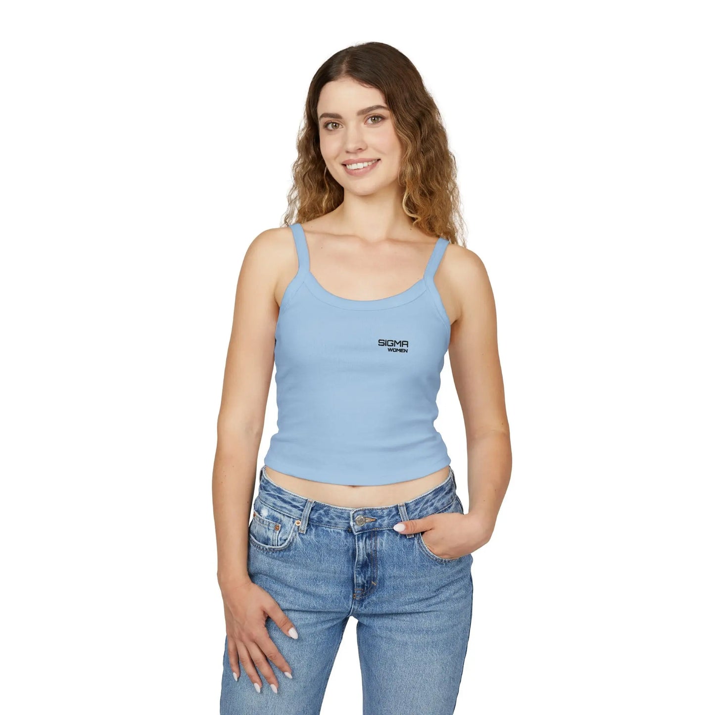 Women's Spaghetti Strap Tank Top Printify