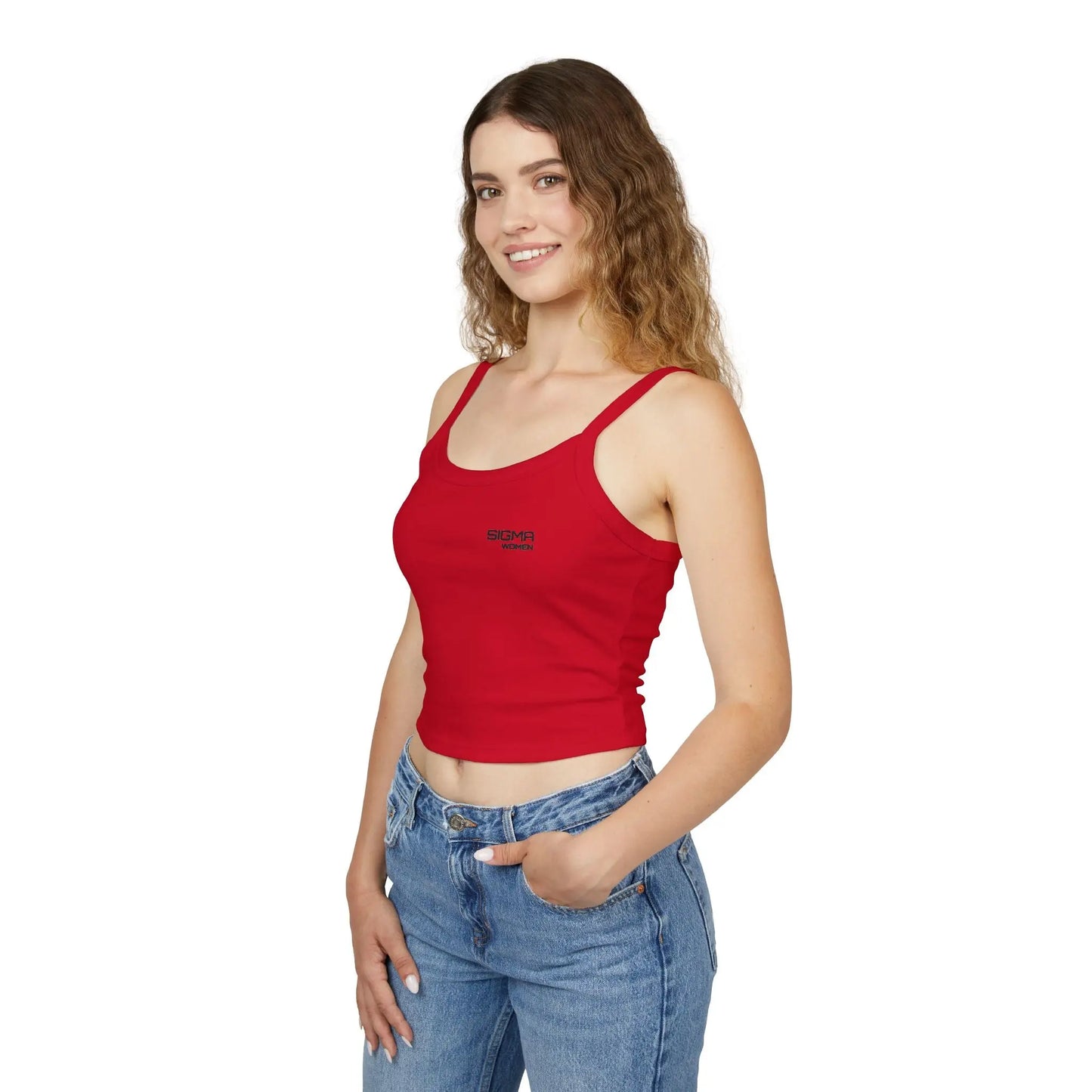 Women's Spaghetti Strap Tank Top Printify