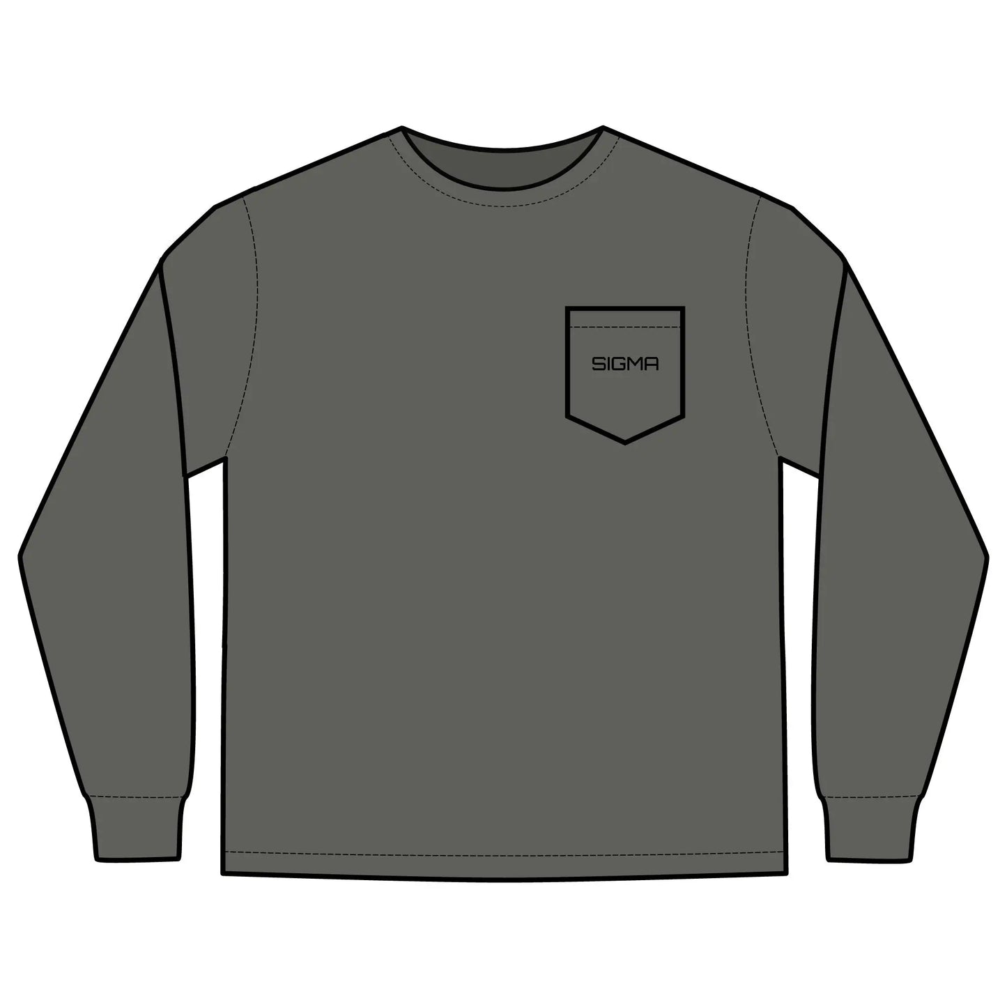 Unisex Long Sleeve Pocket T-Shirt Printify