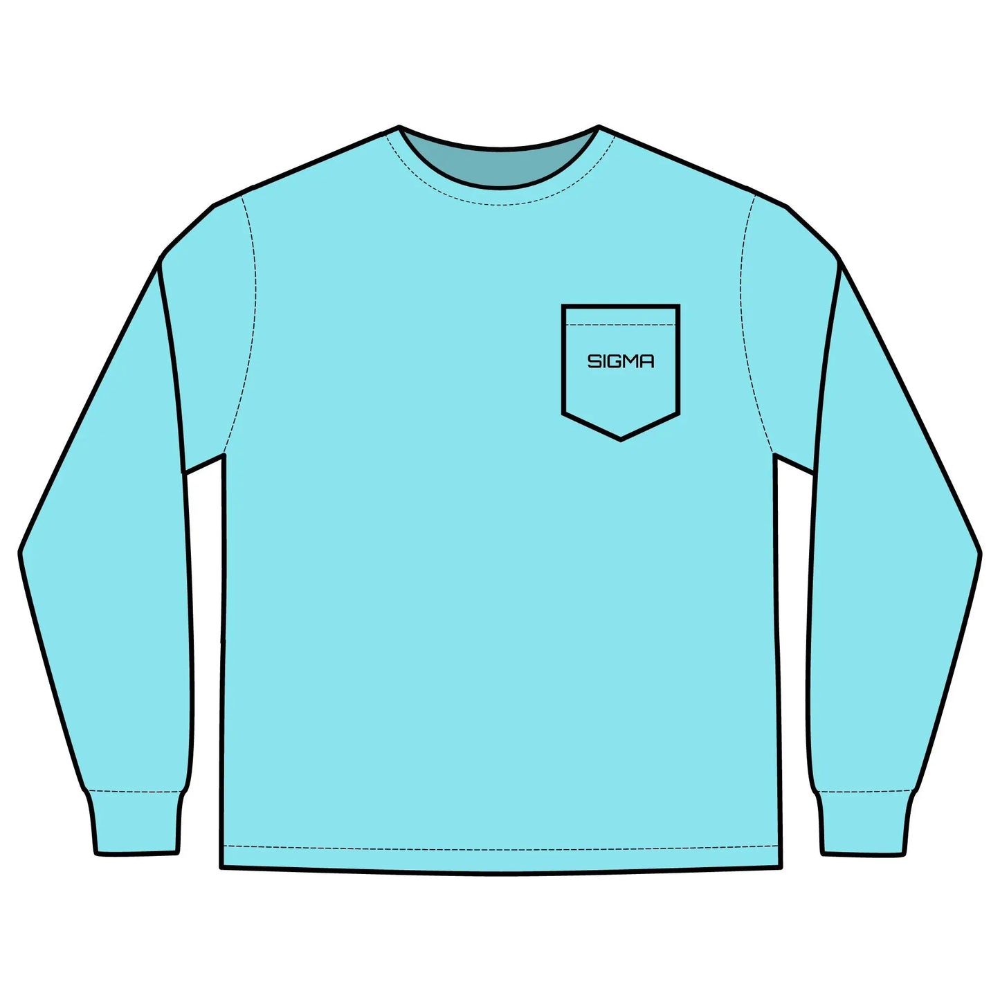 Unisex Long Sleeve Pocket T-Shirt Printify