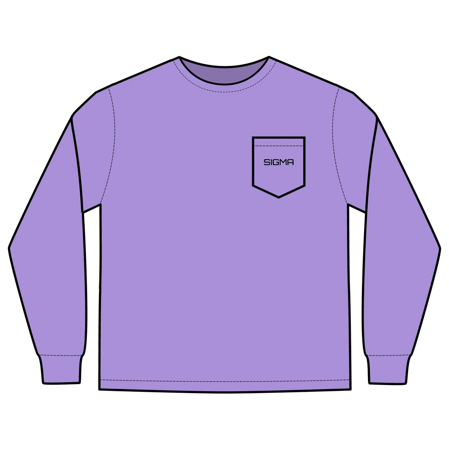Unisex Long Sleeve Pocket T-Shirt Printify
