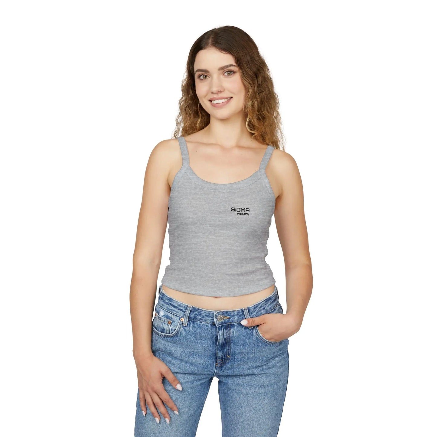 Women's Spaghetti Strap Tank Top Printify