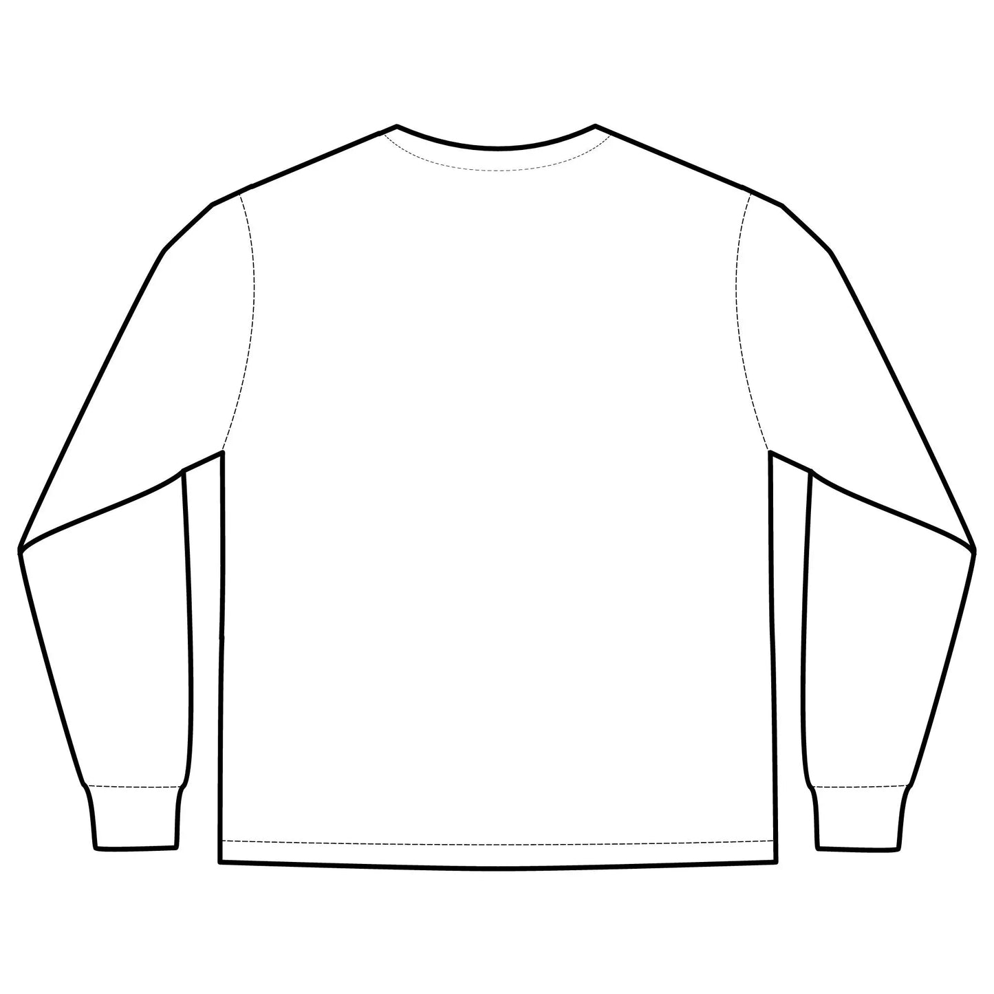 Unisex Long Sleeve Pocket T-Shirt Printify
