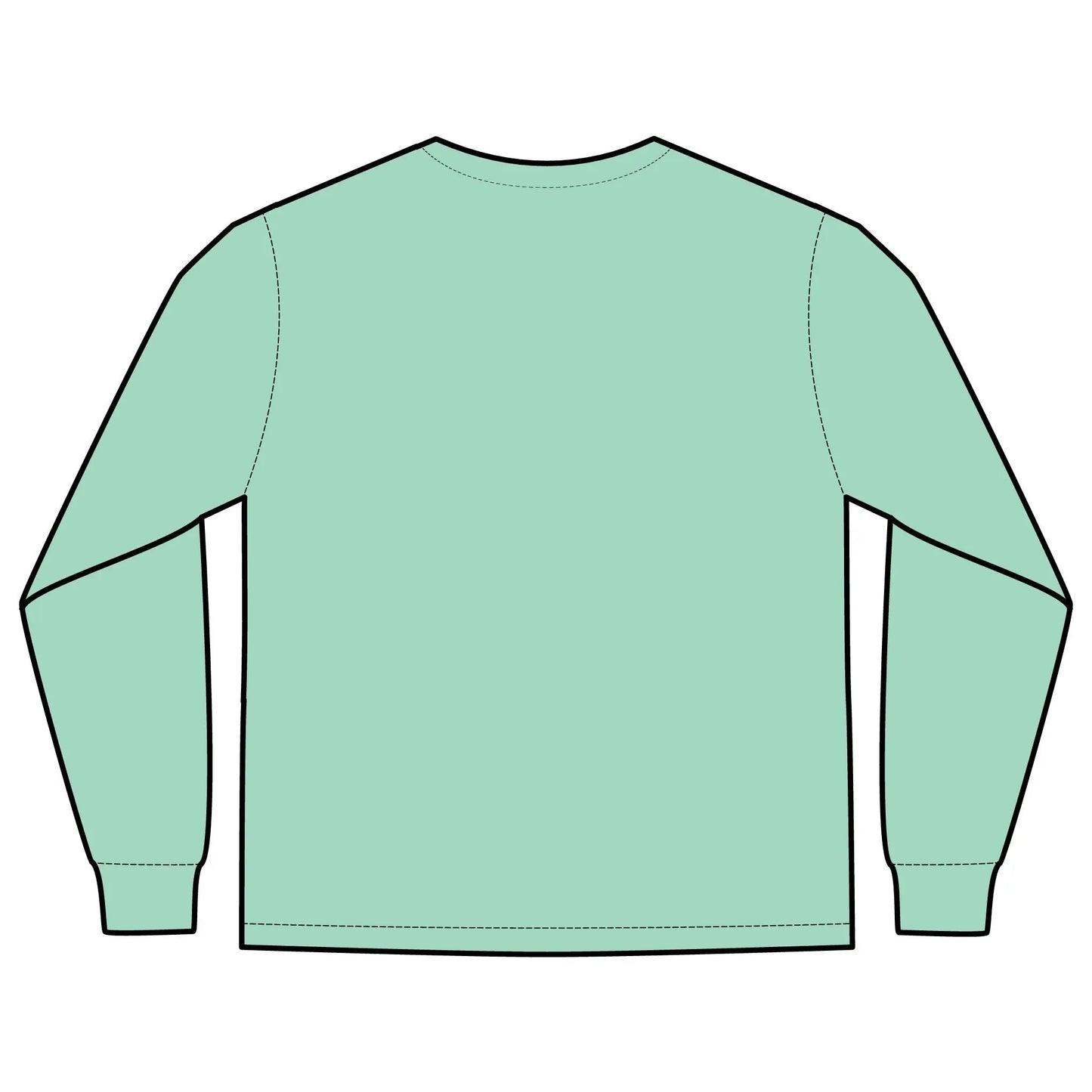 Unisex Long Sleeve Pocket T-Shirt Printify