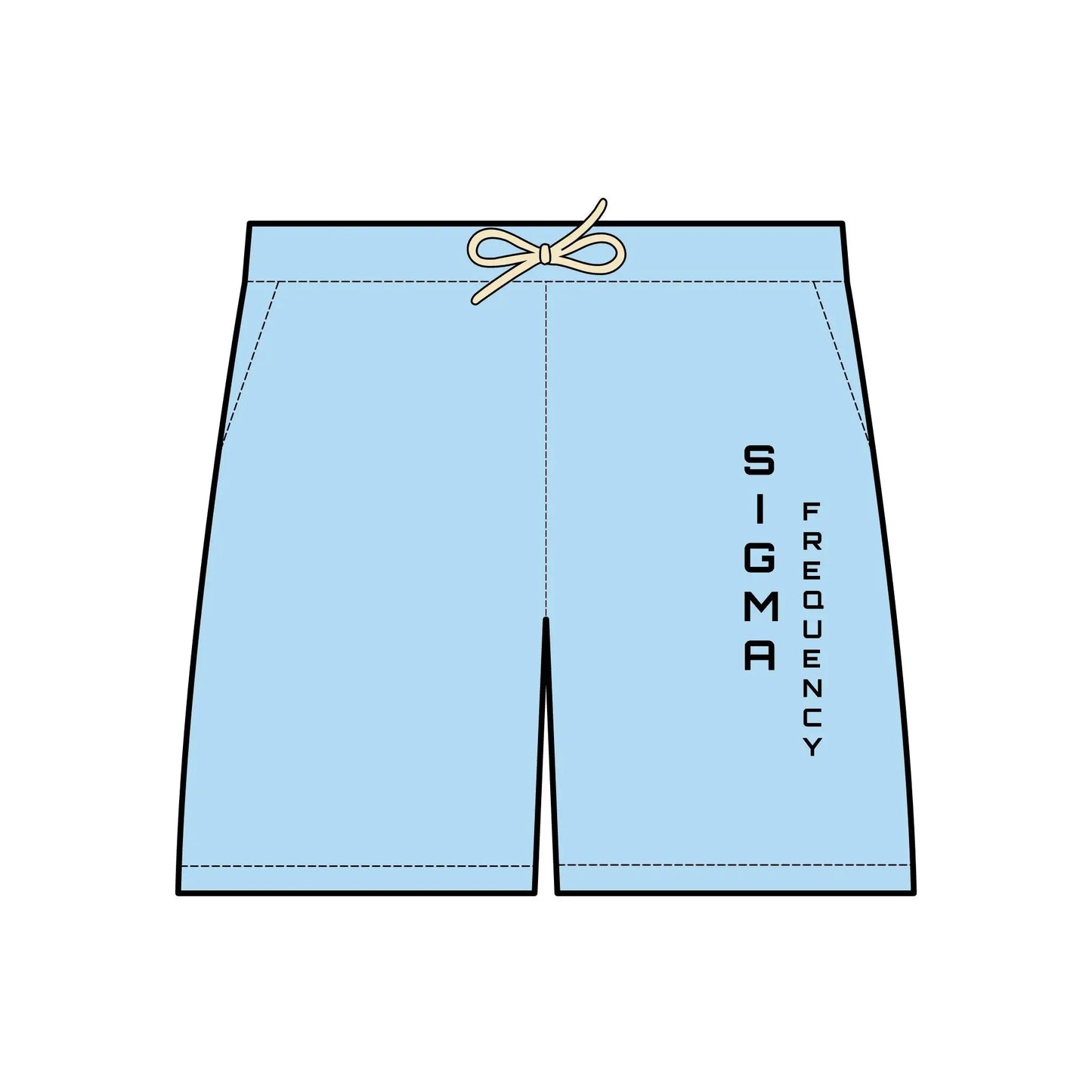 Unisex Garment-Dyed Lightweight Fleece Sweat Shorts Printify