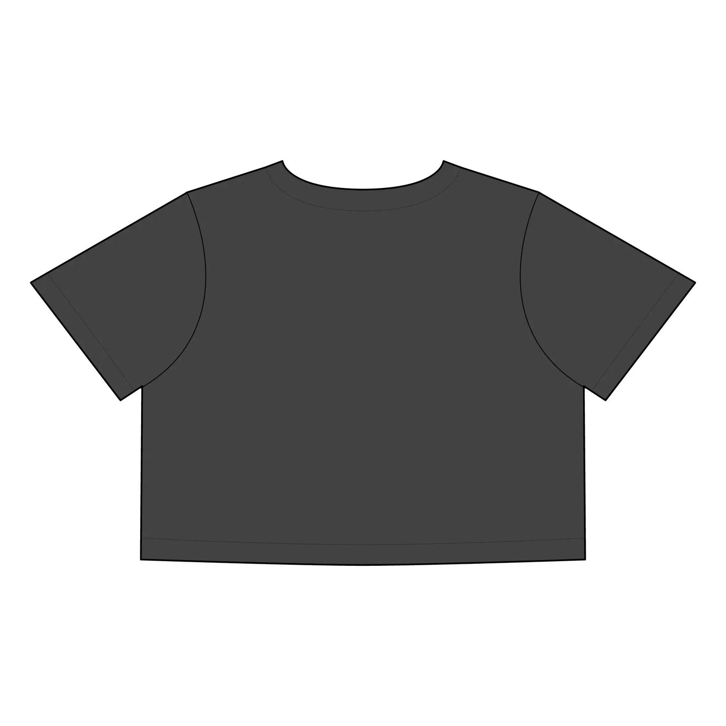 Women's Heavy Faded Crop Tee Printify