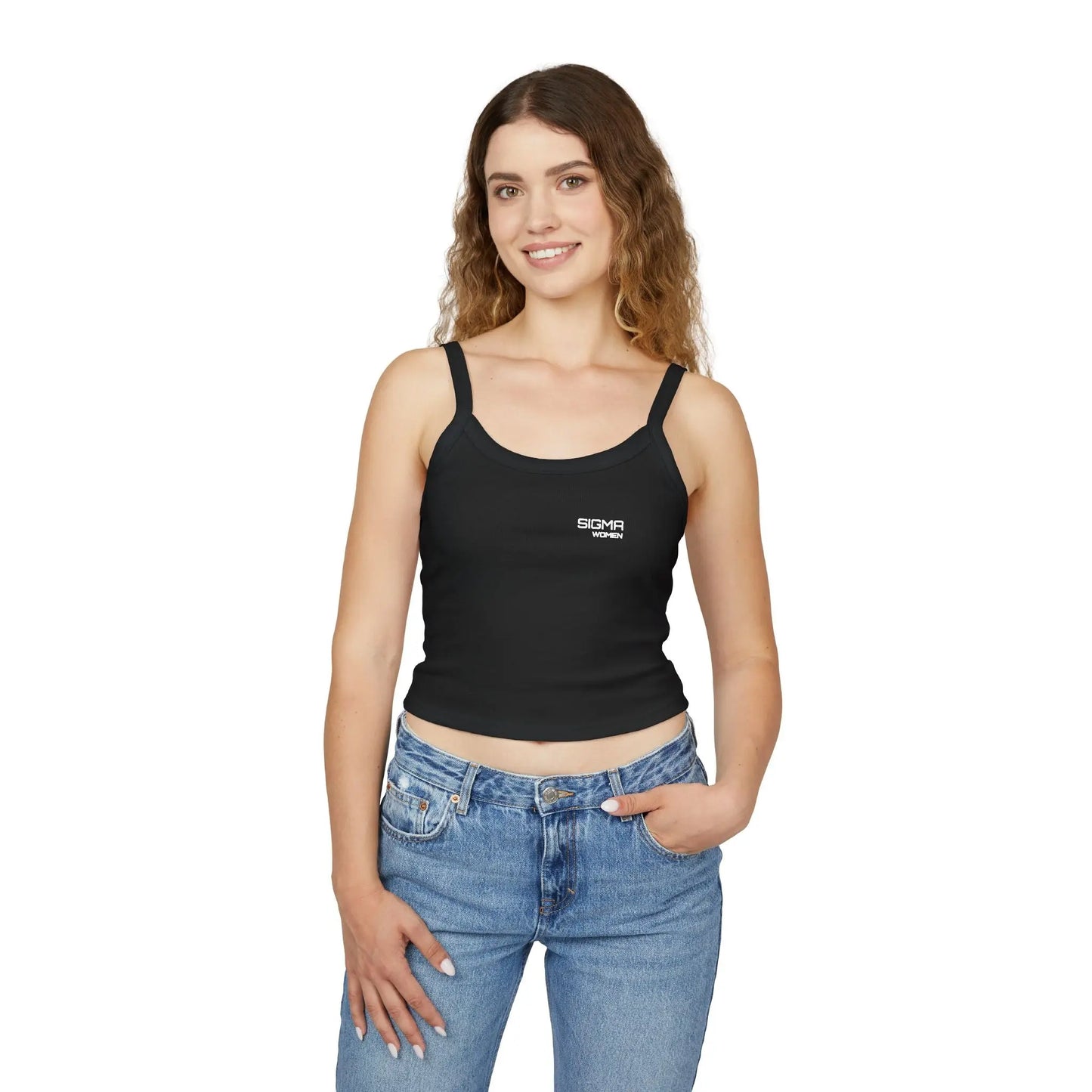 Women's Spaghetti Strap Tank Top Printify