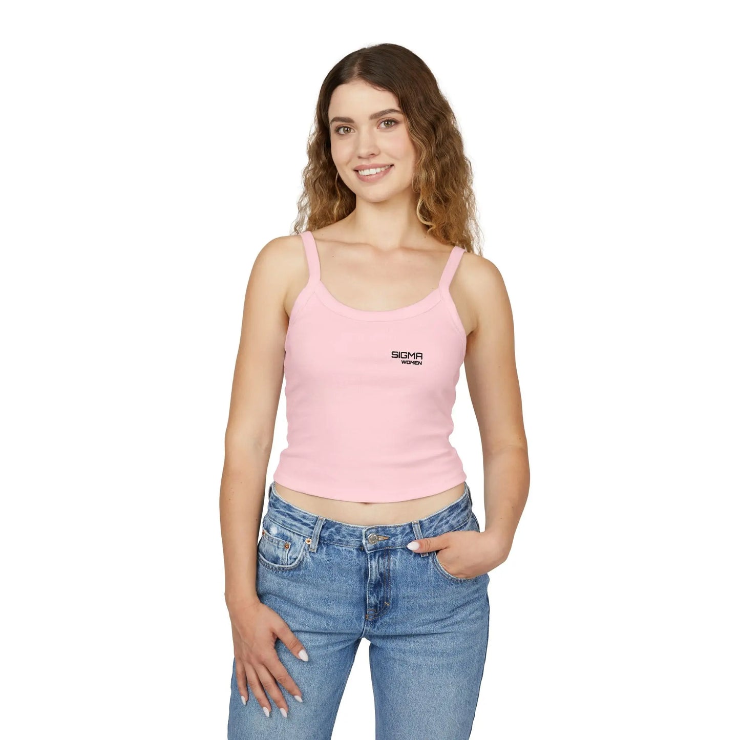 Women's Spaghetti Strap Tank Top Printify