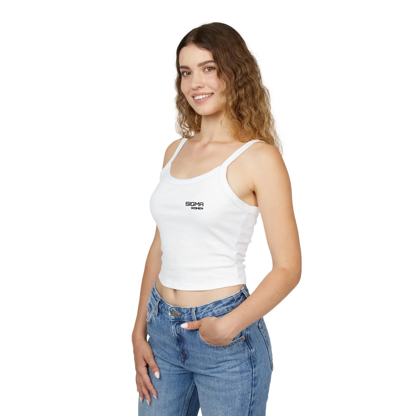 Women's Spaghetti Strap Tank Top Printify