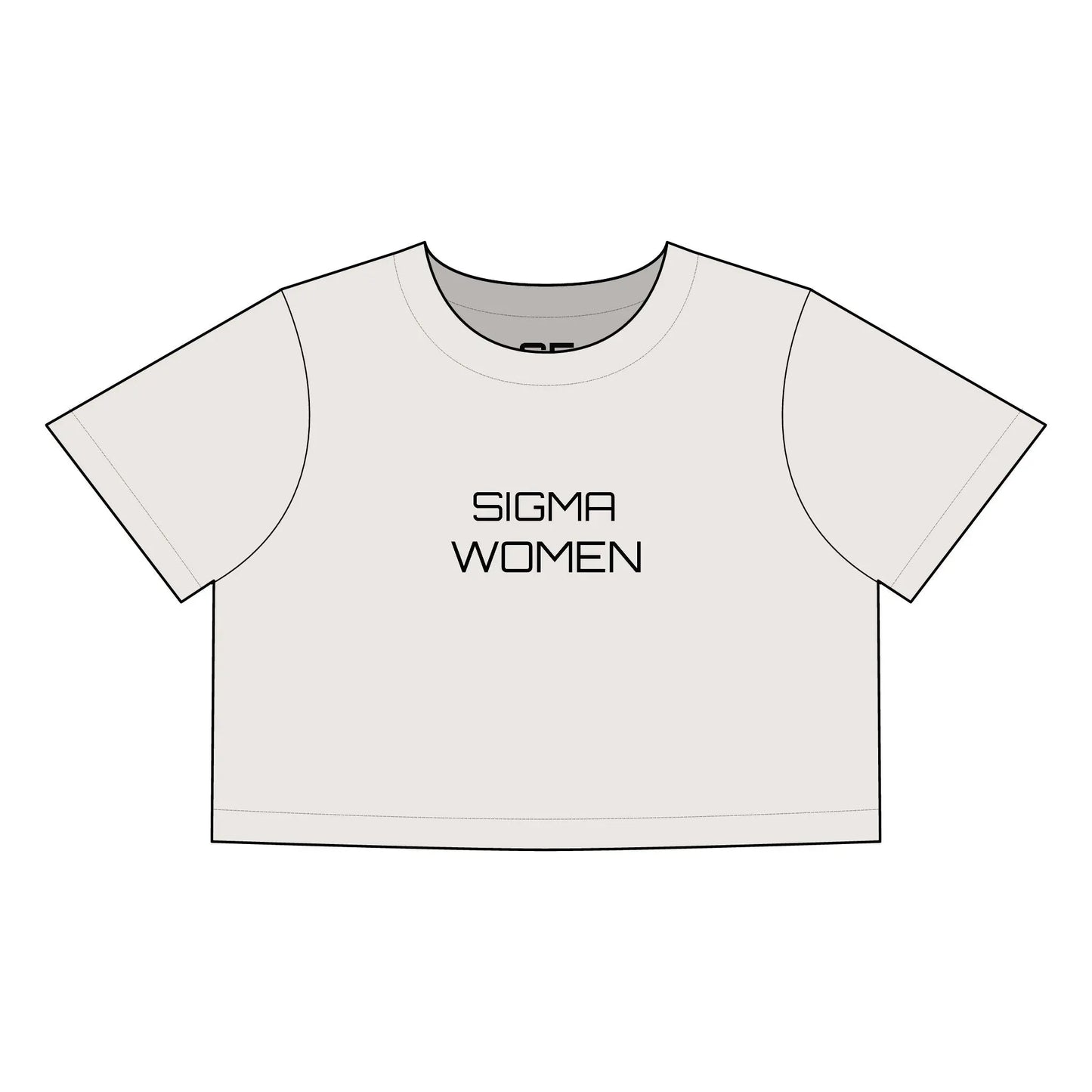 Women's Heavy Faded Crop Tee Printify