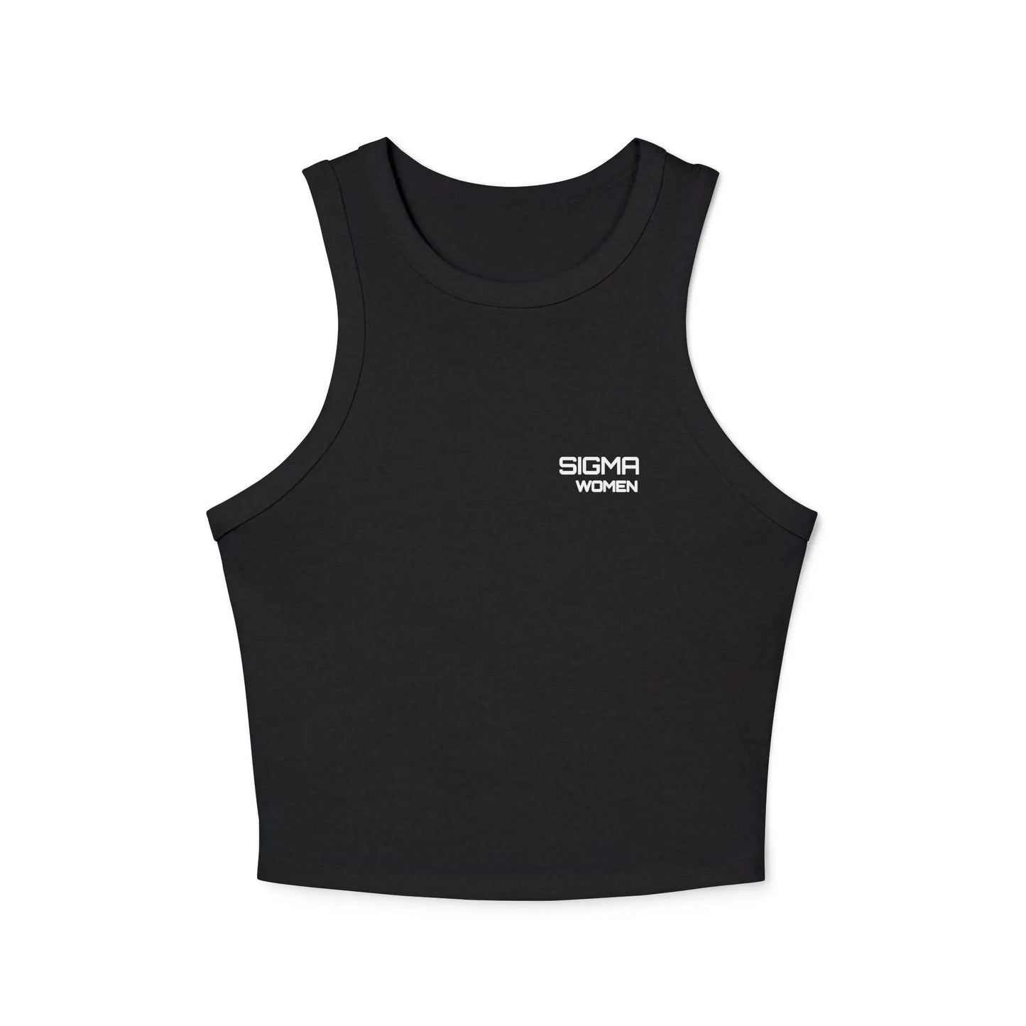 Women's Micro Rib Racer Tank Top Printify