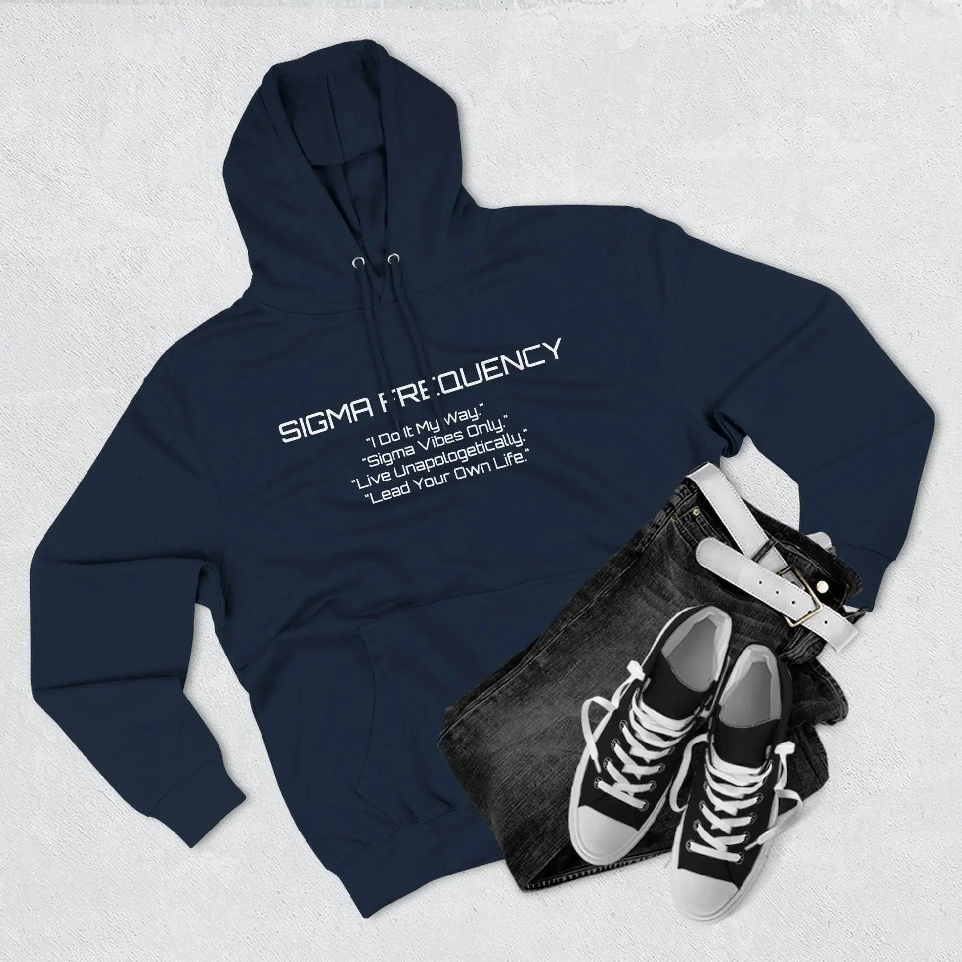 Unisex Three-Panel Fleece Hoodie Printify