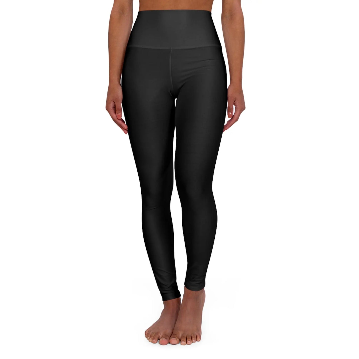 High Waisted Yoga Leggings (AOP) Printify