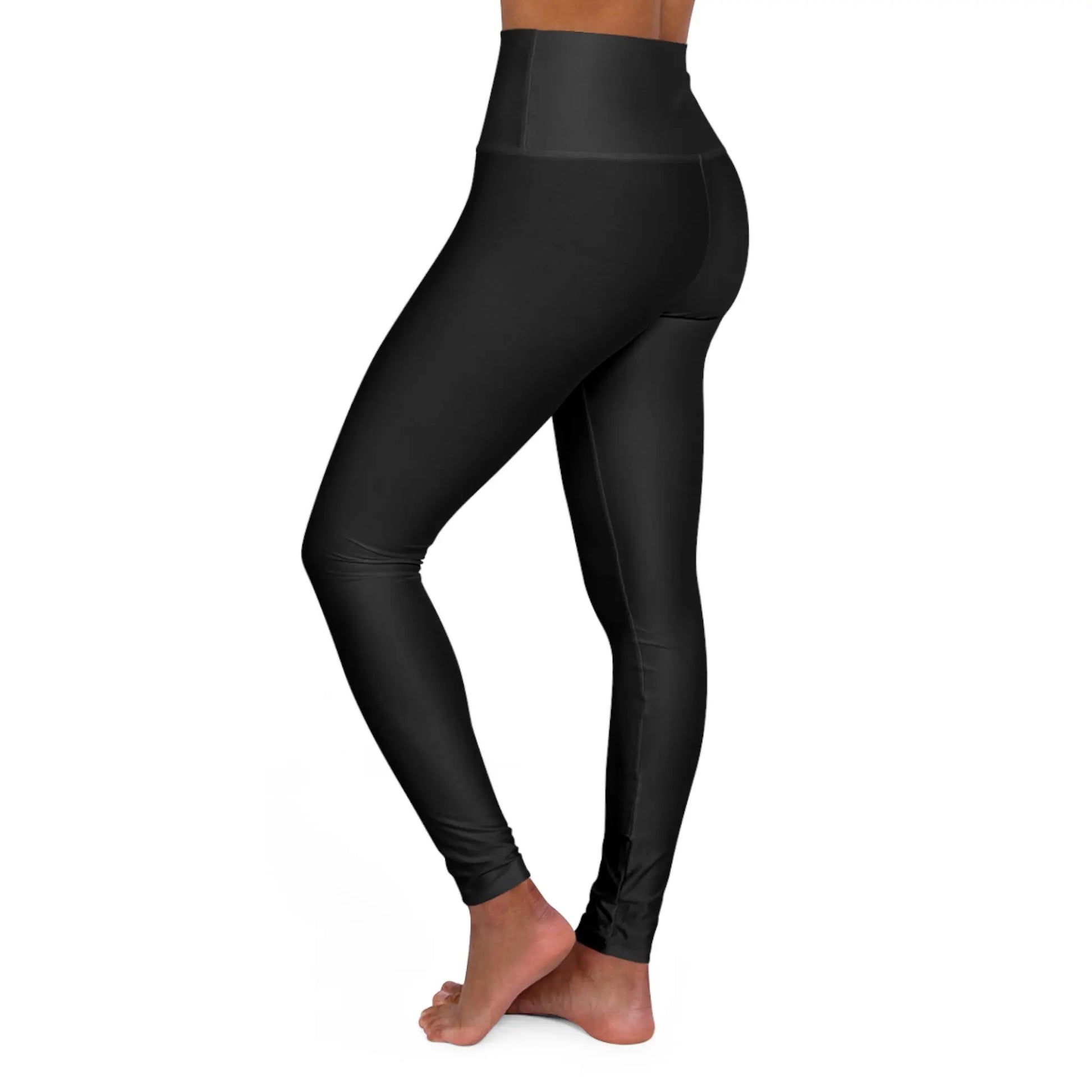 High Waisted Yoga Leggings (AOP) Printify