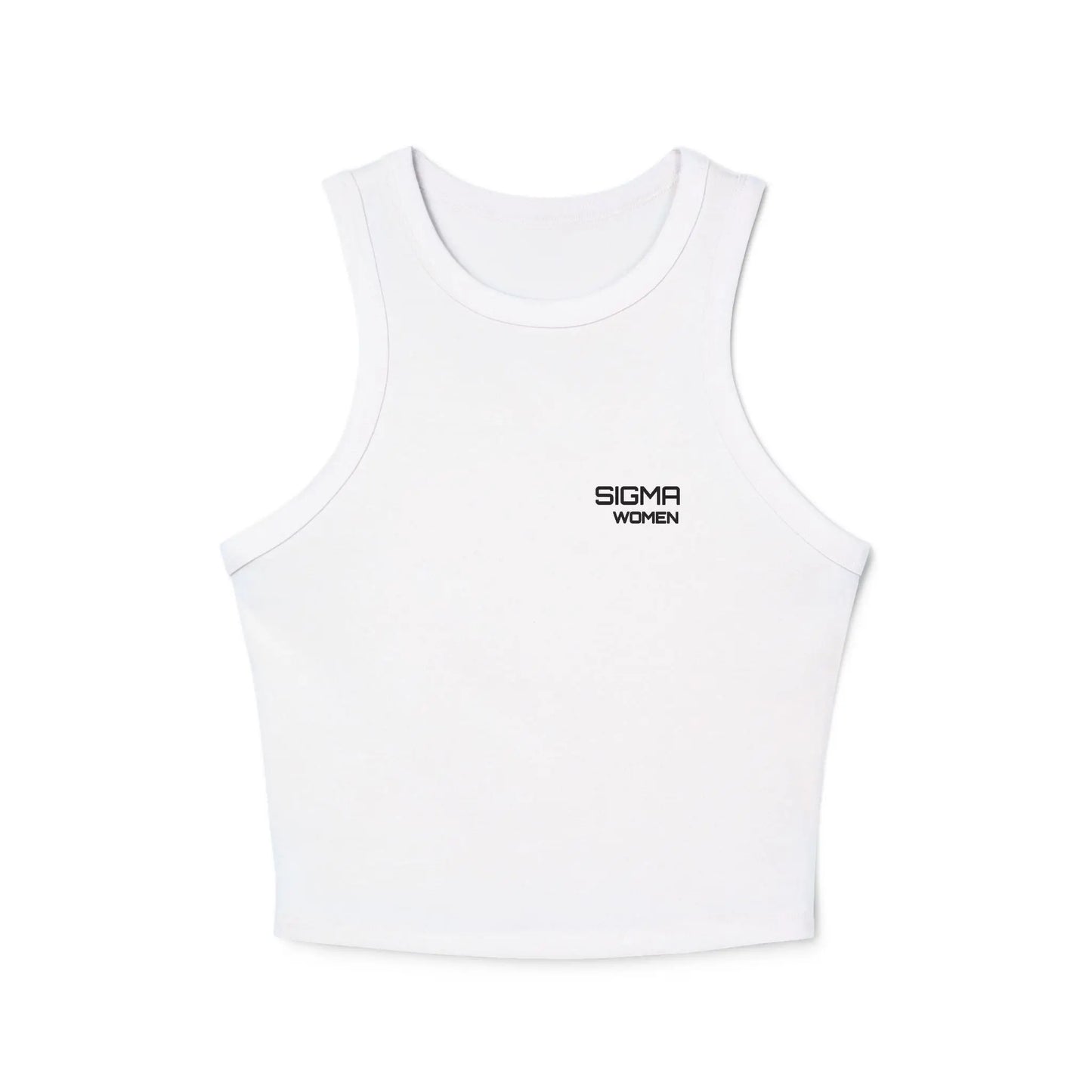 Women's Micro Rib Racer Tank Top Printify