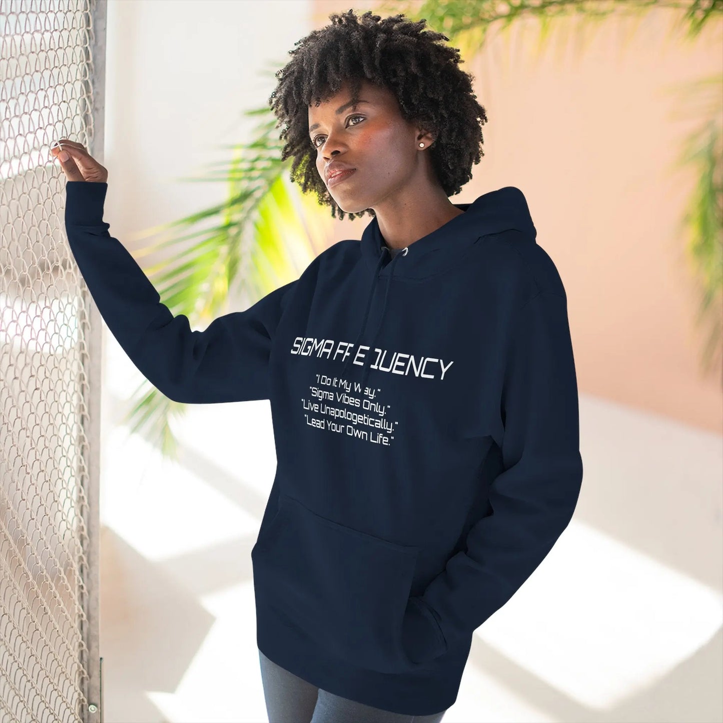 Unisex Three-Panel Fleece Hoodie Printify