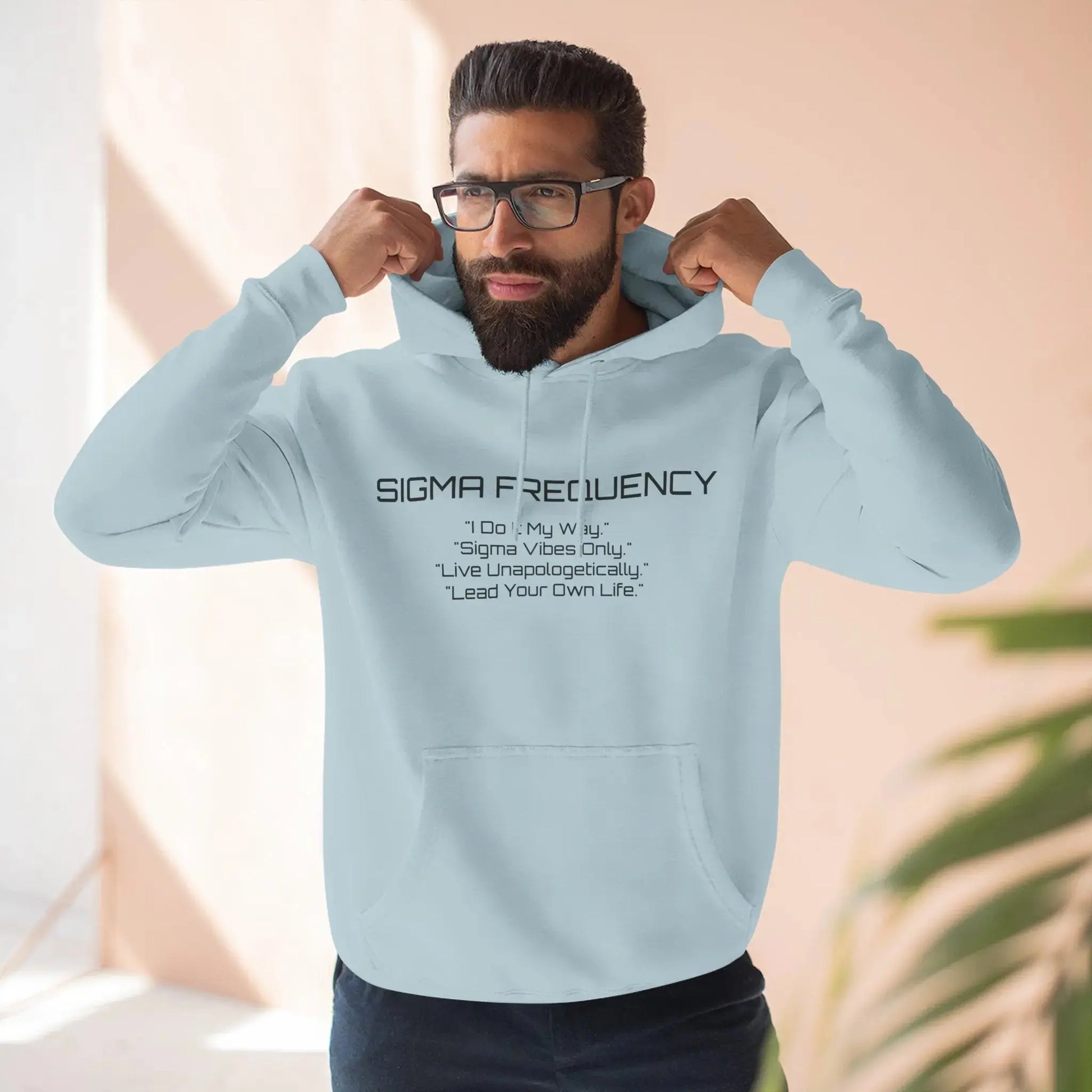 Unisex Three-Panel Fleece Hoodie Printify