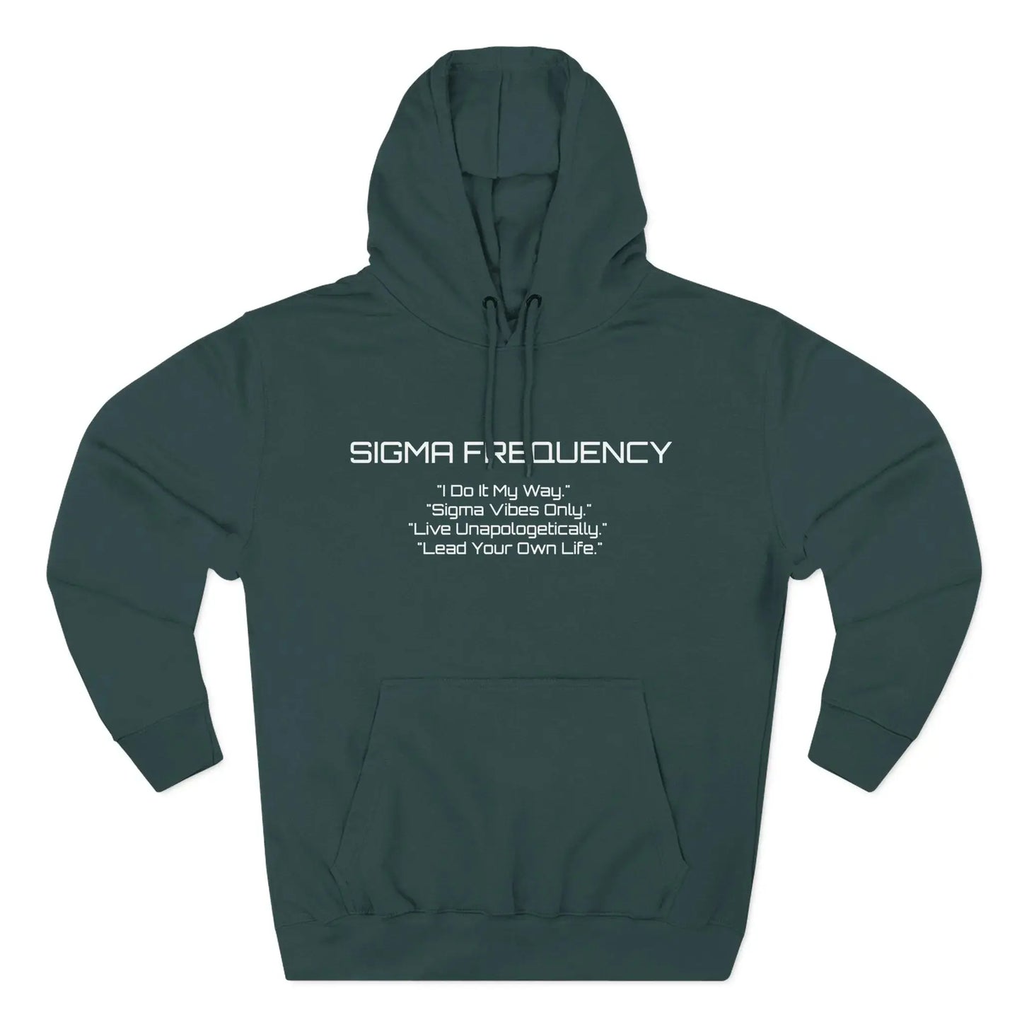 Unisex Three-Panel Fleece Hoodie Printify