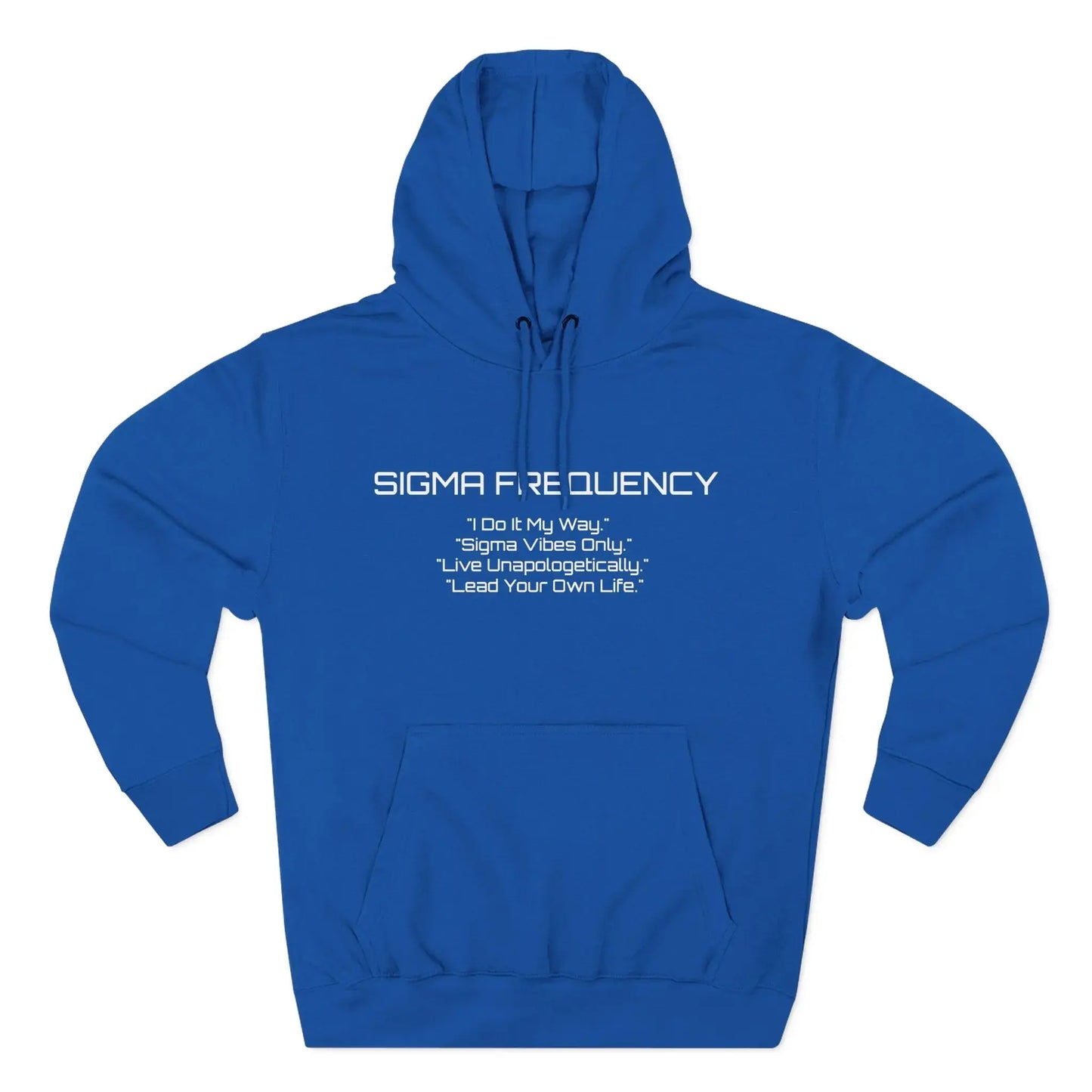 Unisex Three-Panel Fleece Hoodie Printify