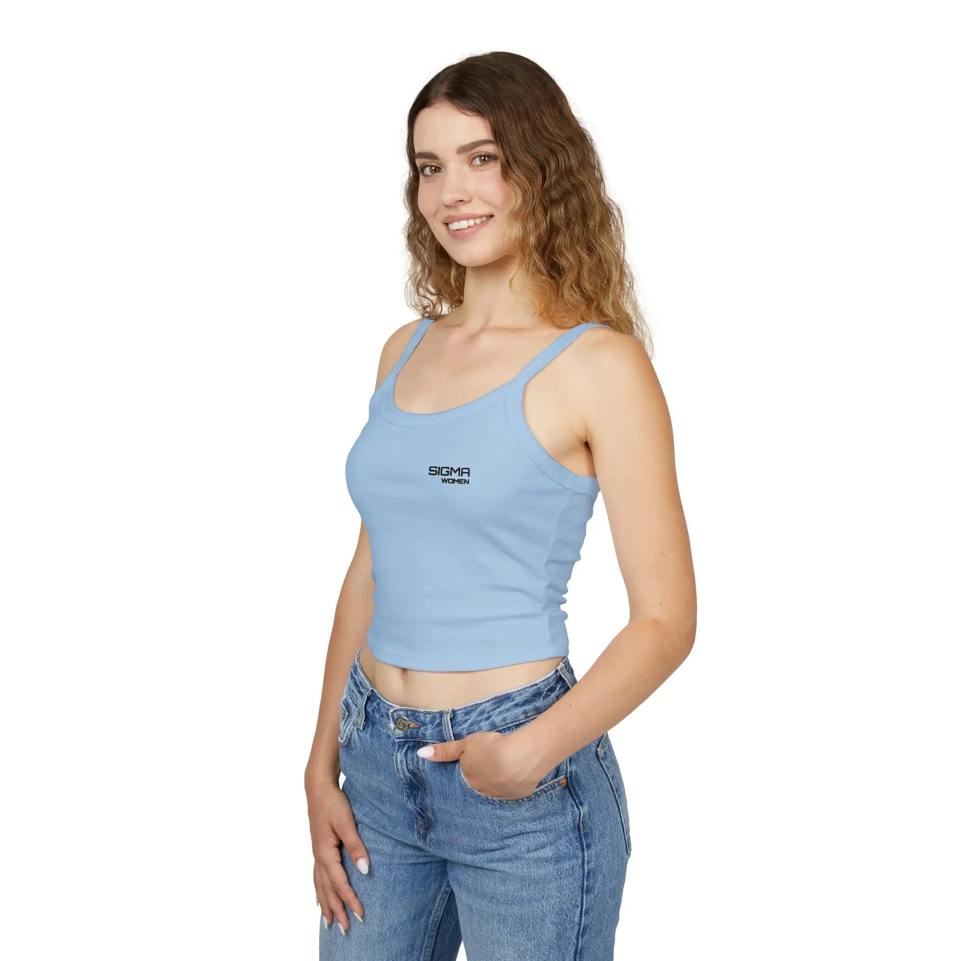 Women's Spaghetti Strap Tank Top Printify