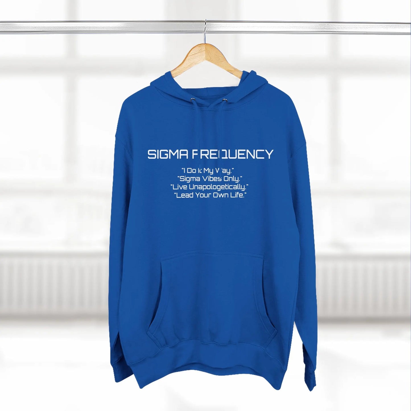 Unisex Three-Panel Fleece Hoodie Printify