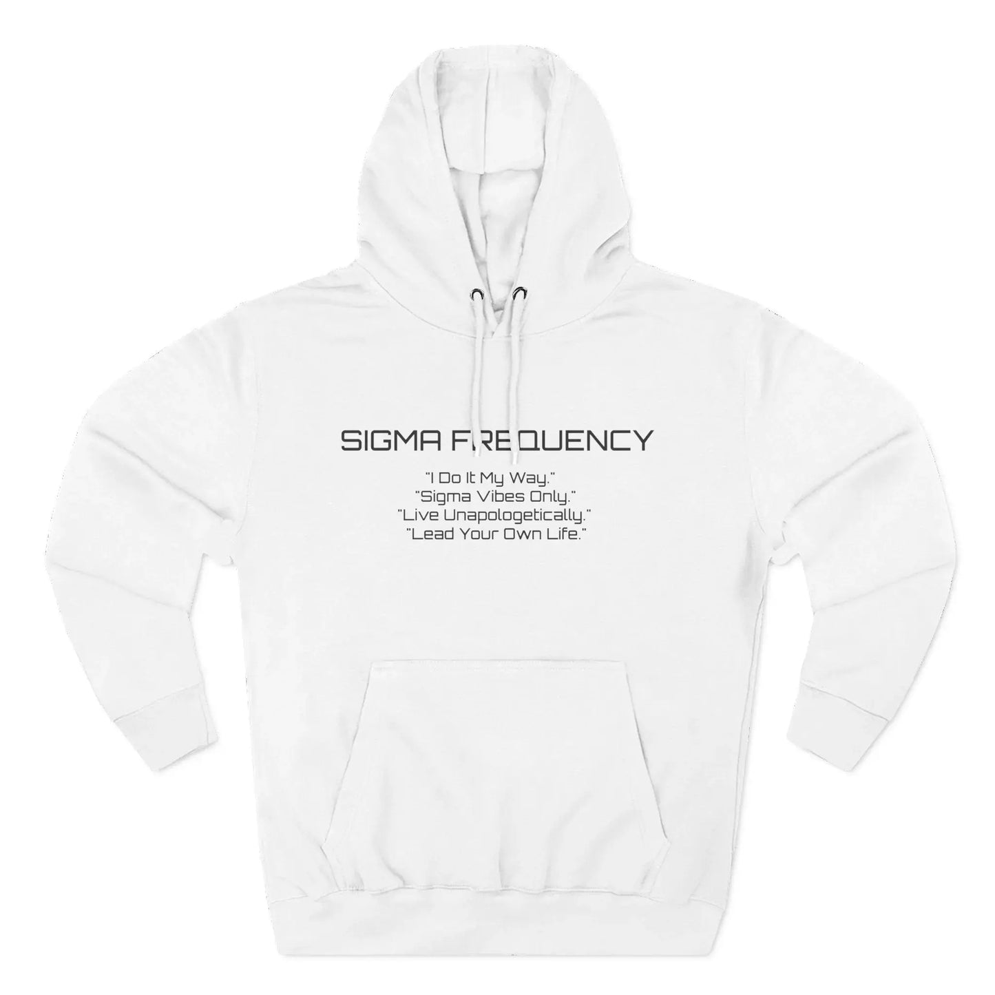 Unisex Three-Panel Fleece Hoodie Printify