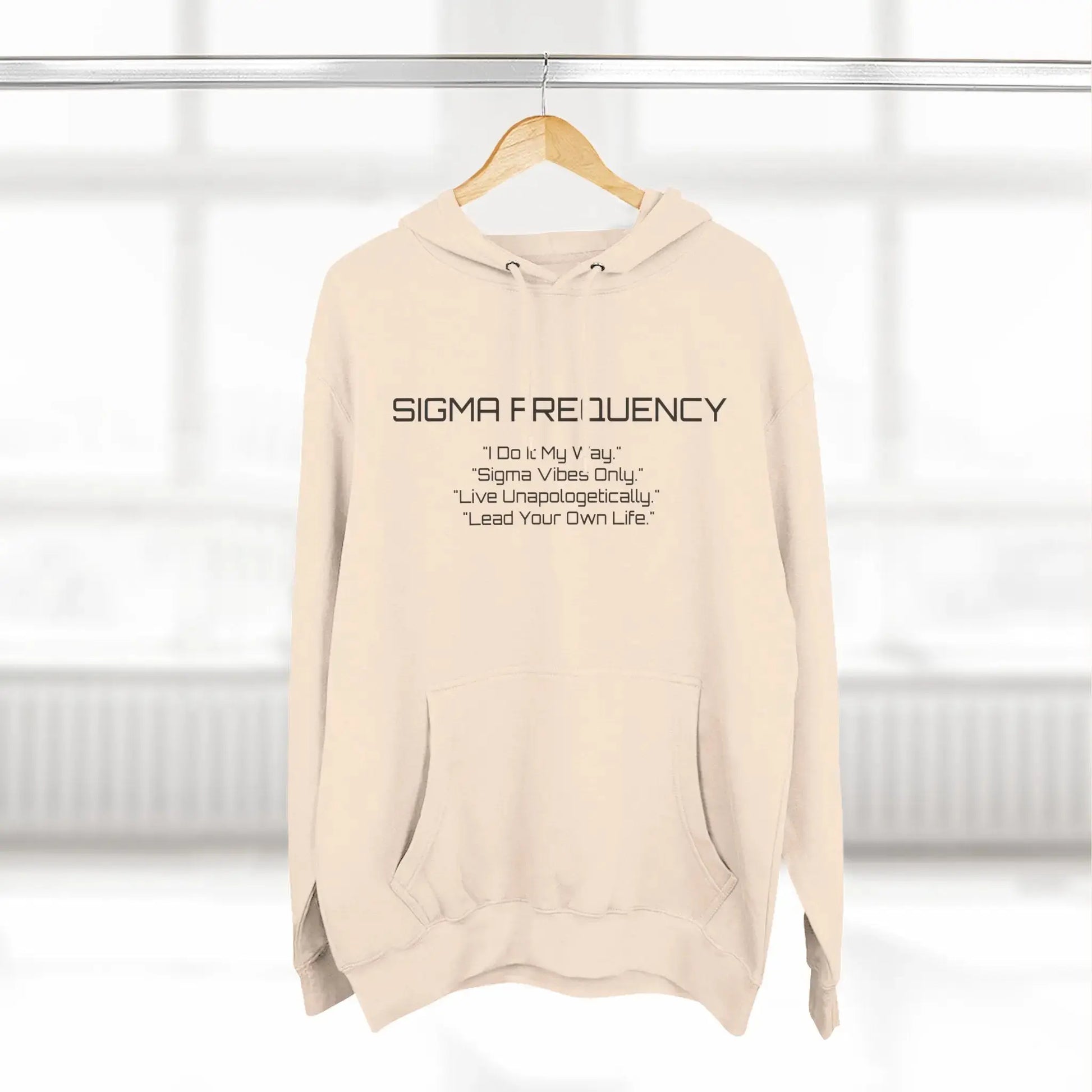 Unisex Three-Panel Fleece Hoodie Printify
