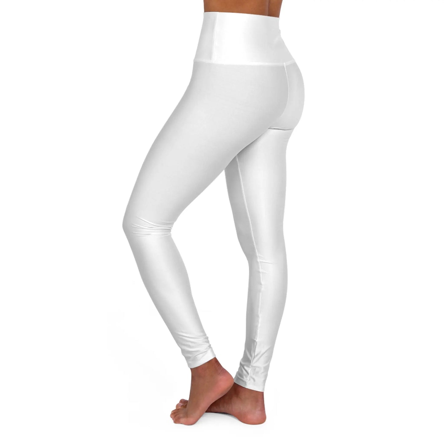 High Waisted Yoga Leggings (AOP) Printify