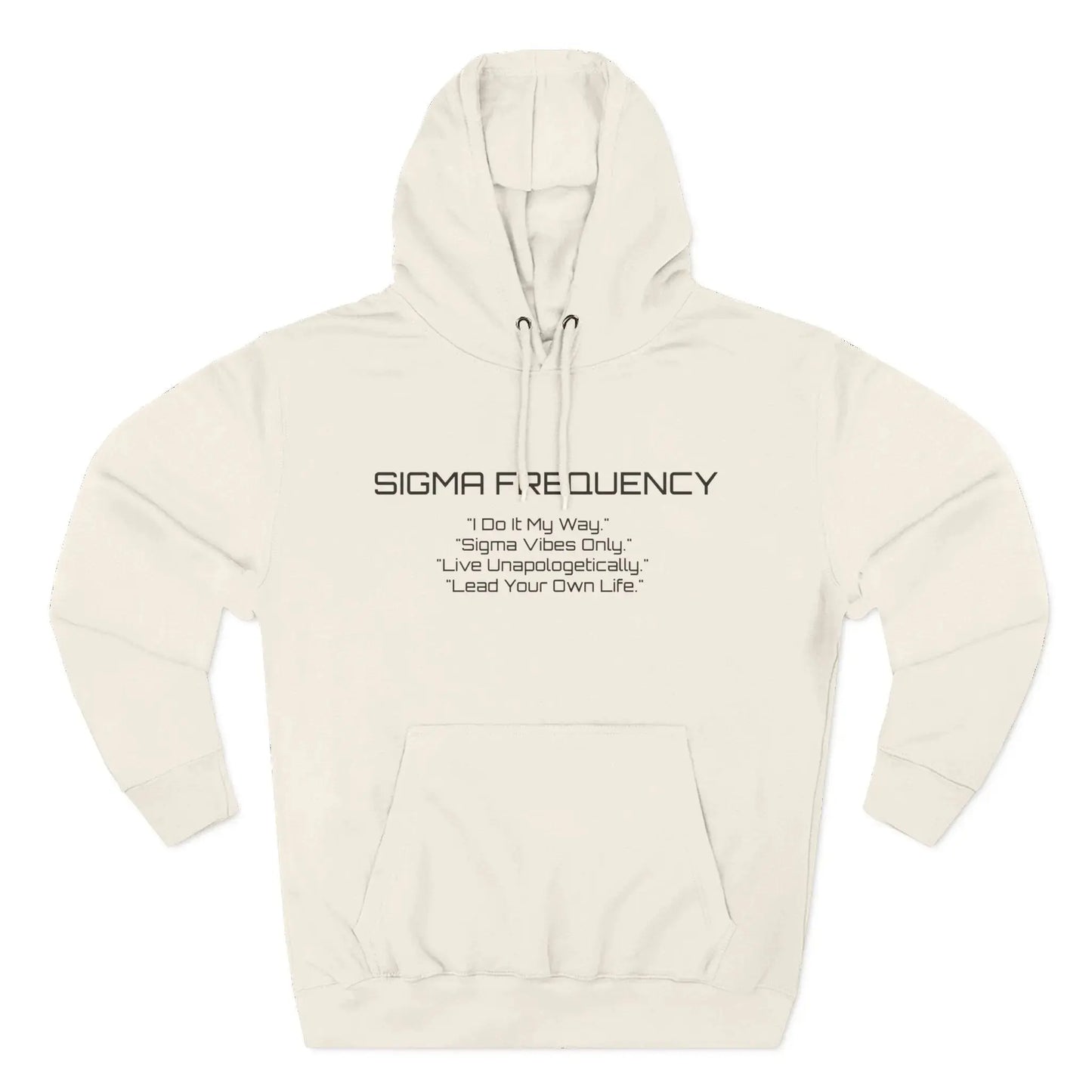 Unisex Three-Panel Fleece Hoodie Printify