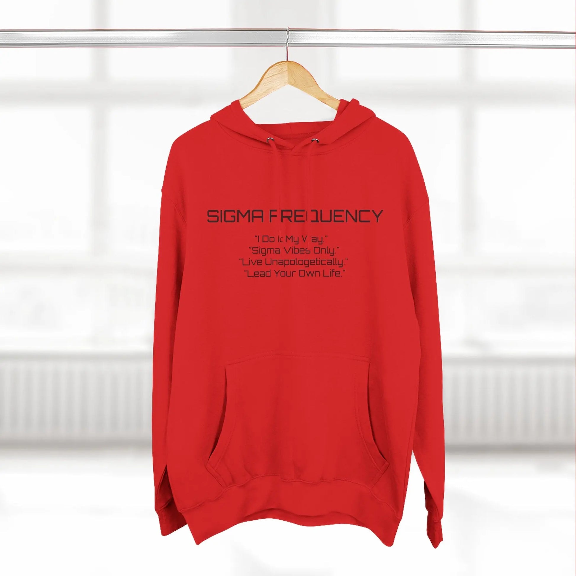 Unisex Three-Panel Fleece Hoodie Printify