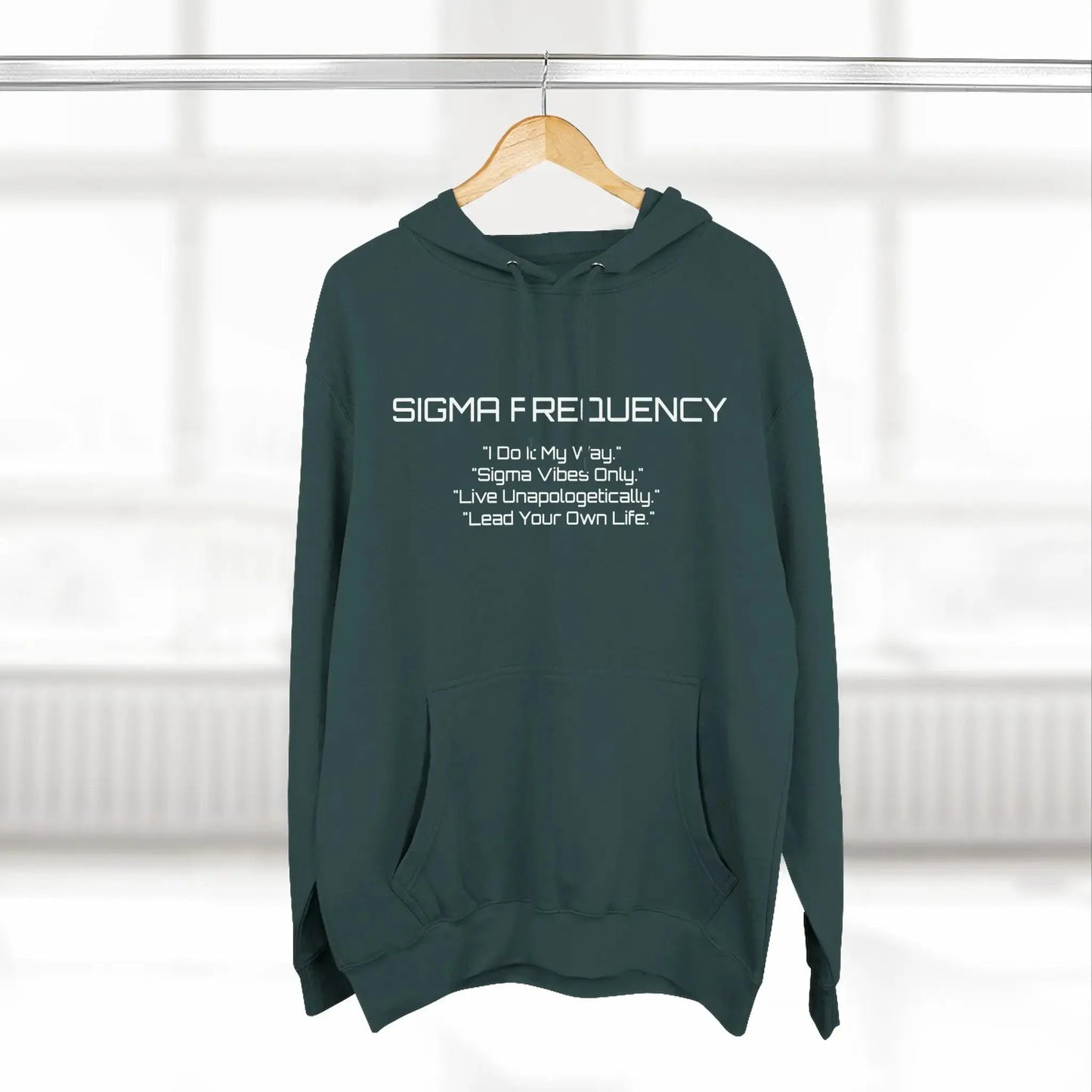 Unisex Three-Panel Fleece Hoodie Printify