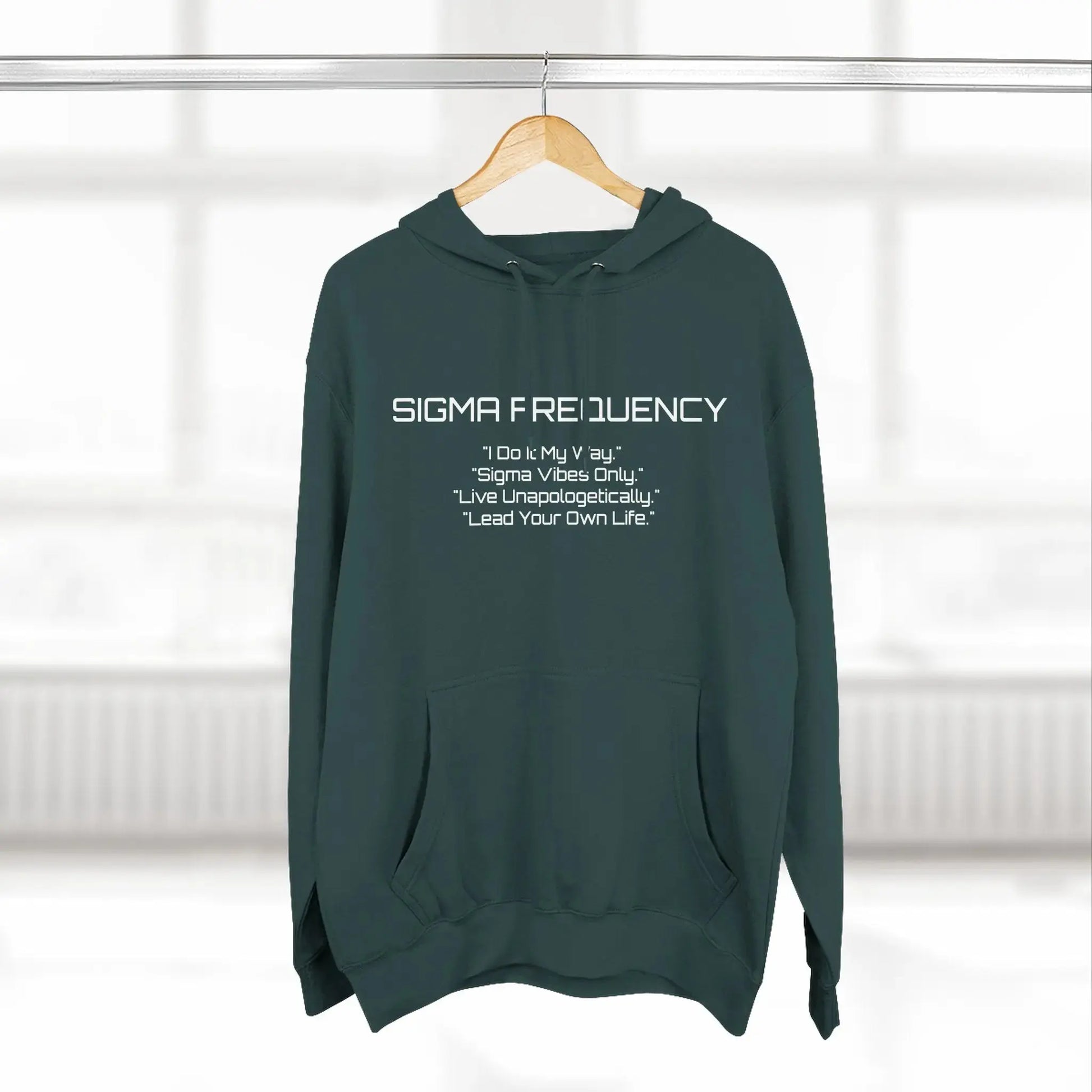 Unisex Three-Panel Fleece Hoodie Printify
