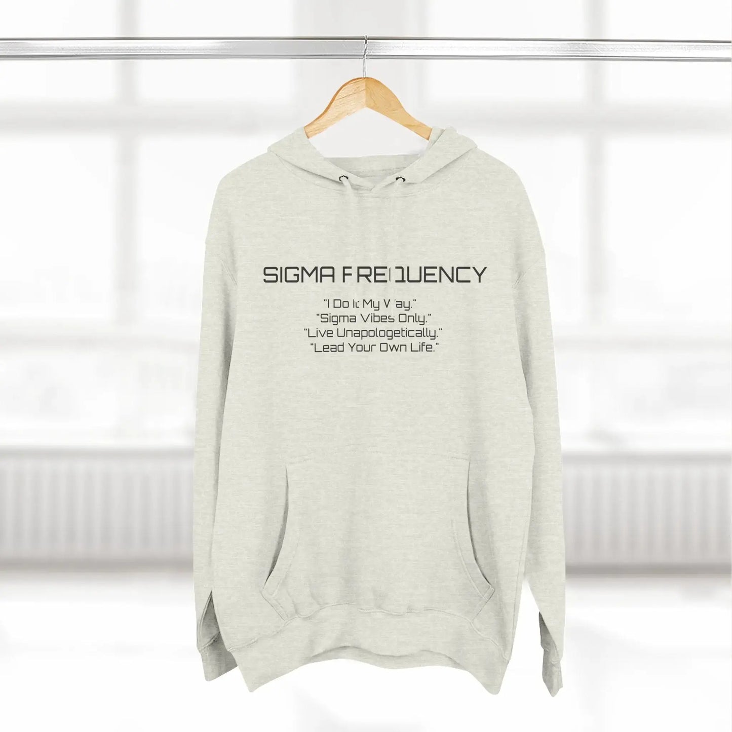Unisex Three-Panel Fleece Hoodie Printify
