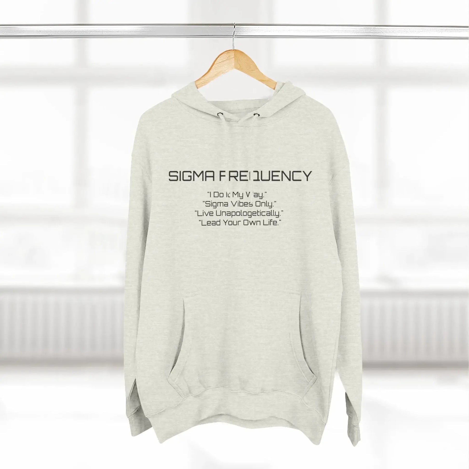 Unisex Three-Panel Fleece Hoodie Printify