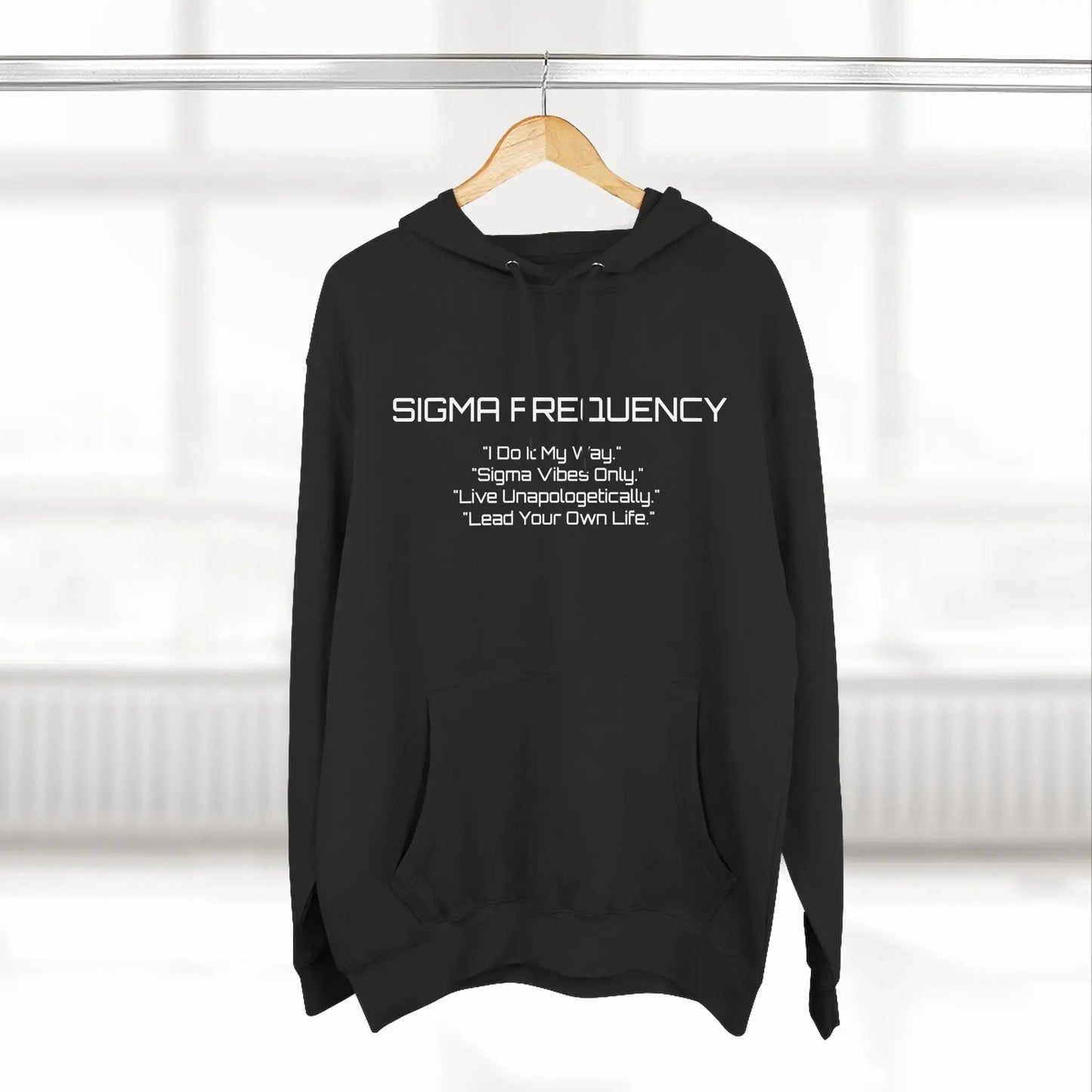 Unisex Three-Panel Fleece Hoodie Printify