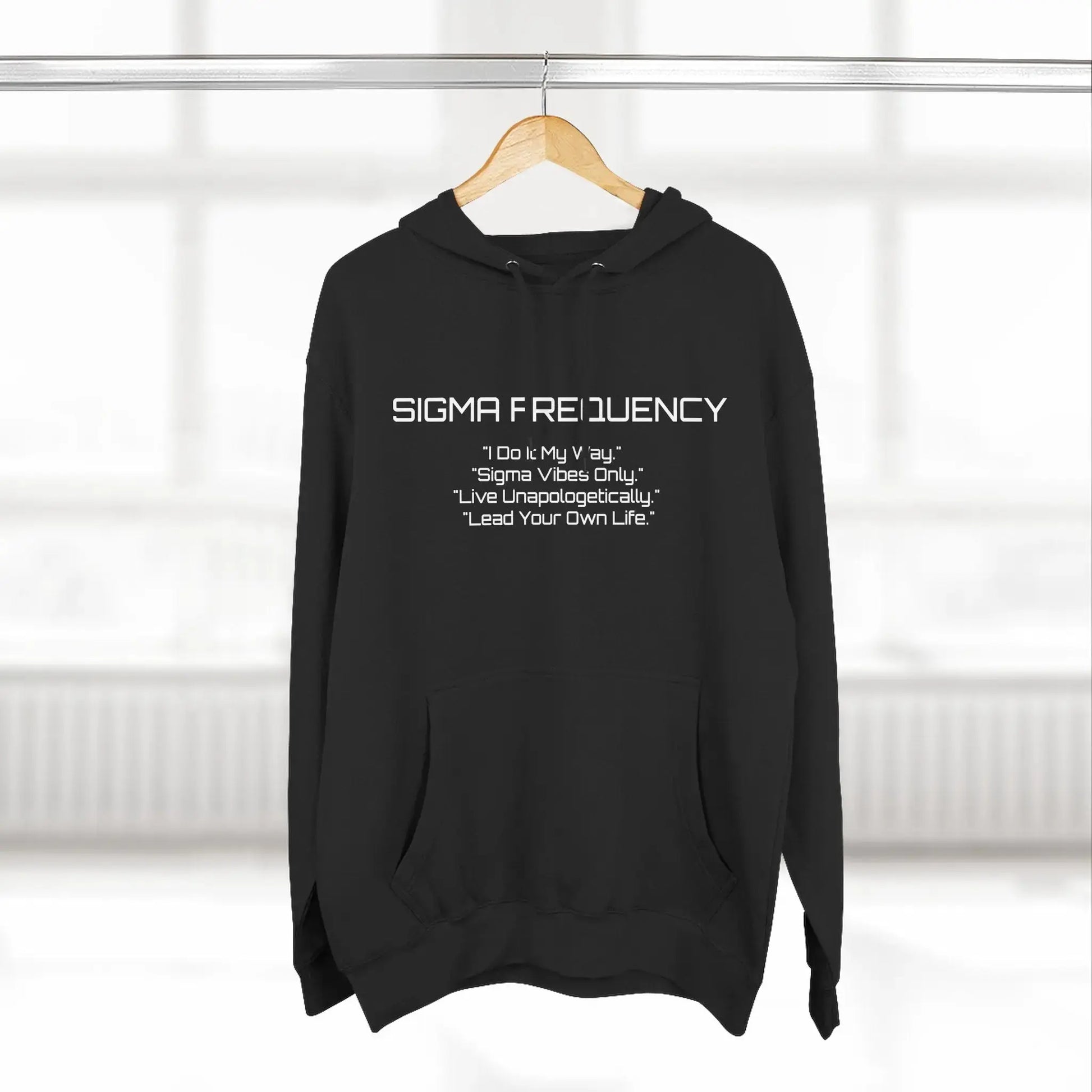 Unisex Three-Panel Fleece Hoodie Printify