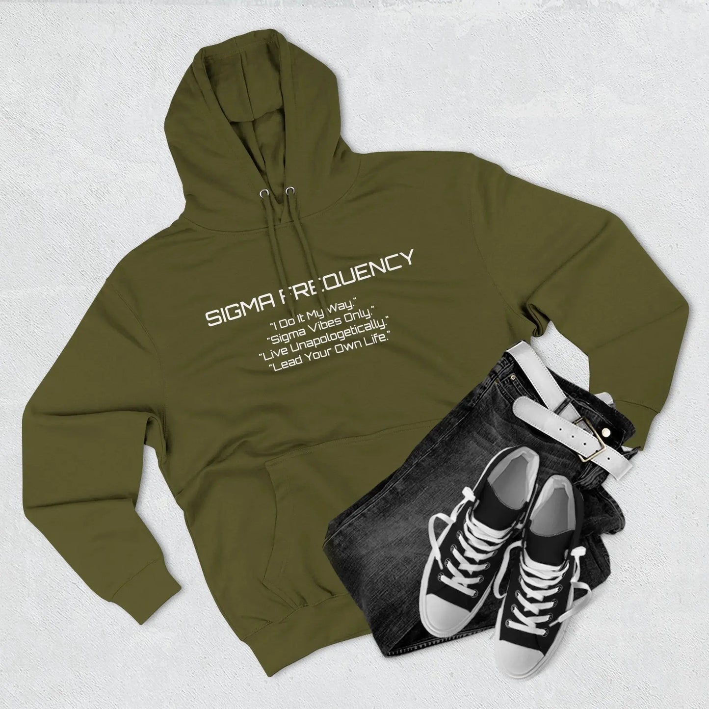 Unisex Three-Panel Fleece Hoodie Printify