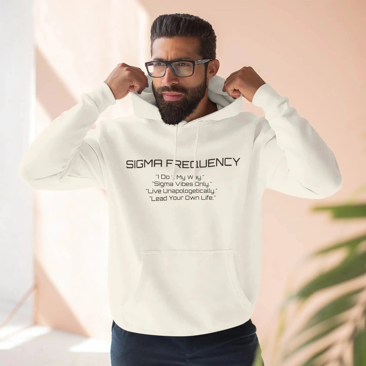 Unisex Three-Panel Fleece Hoodie Printify