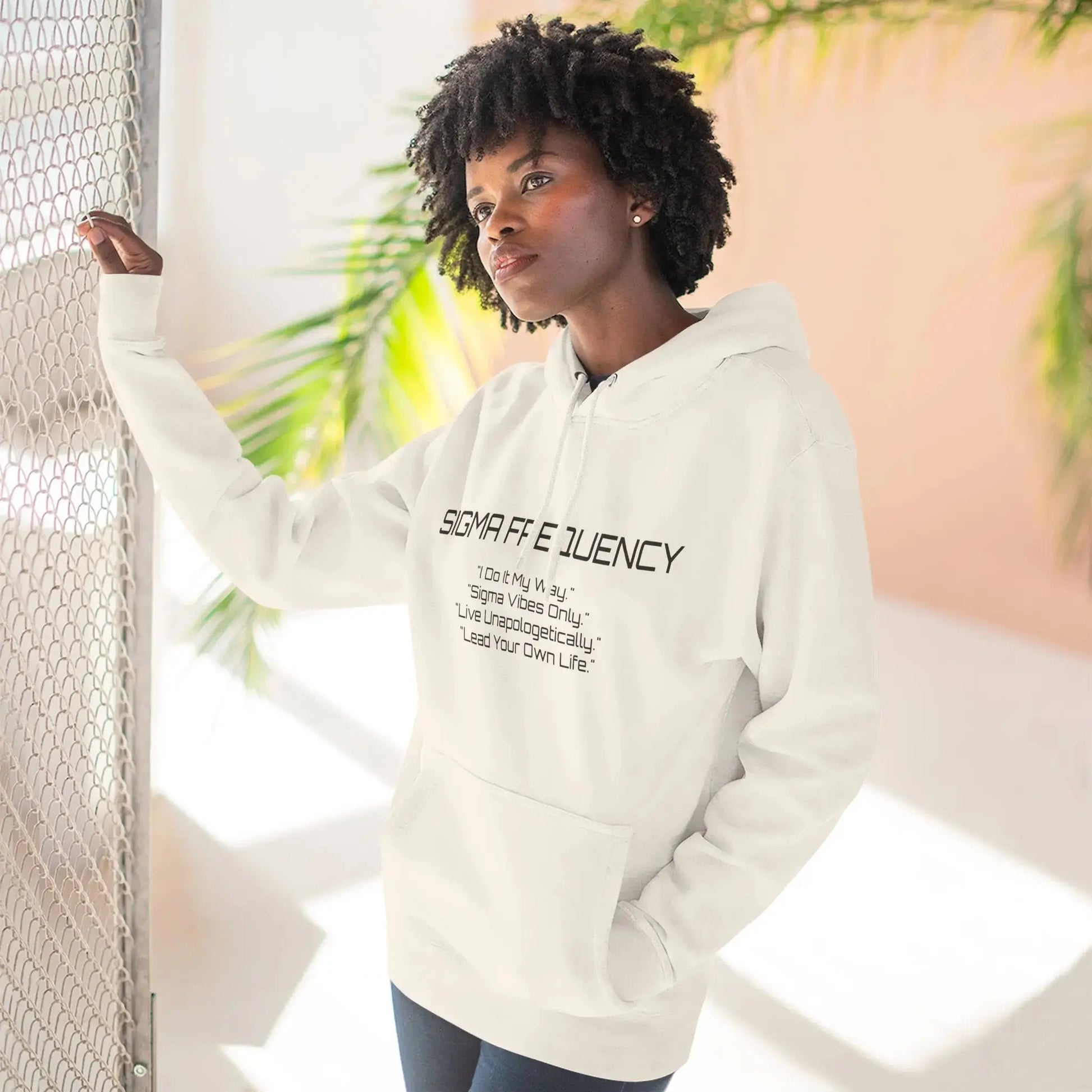 Unisex Three-Panel Fleece Hoodie Printify