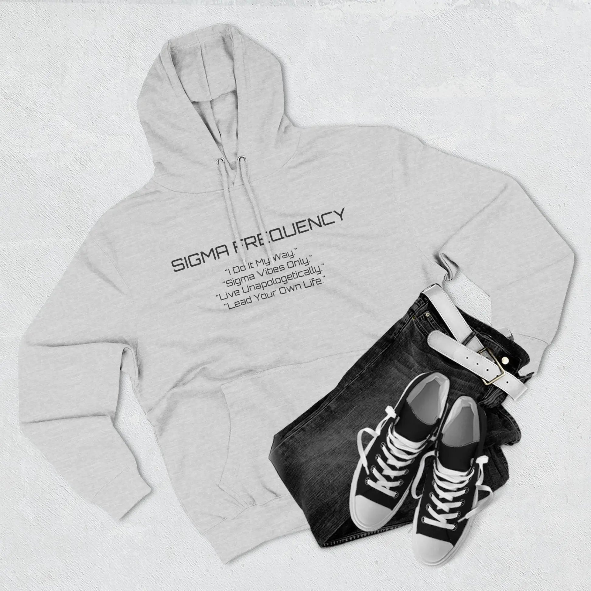 Unisex Three-Panel Fleece Hoodie Printify