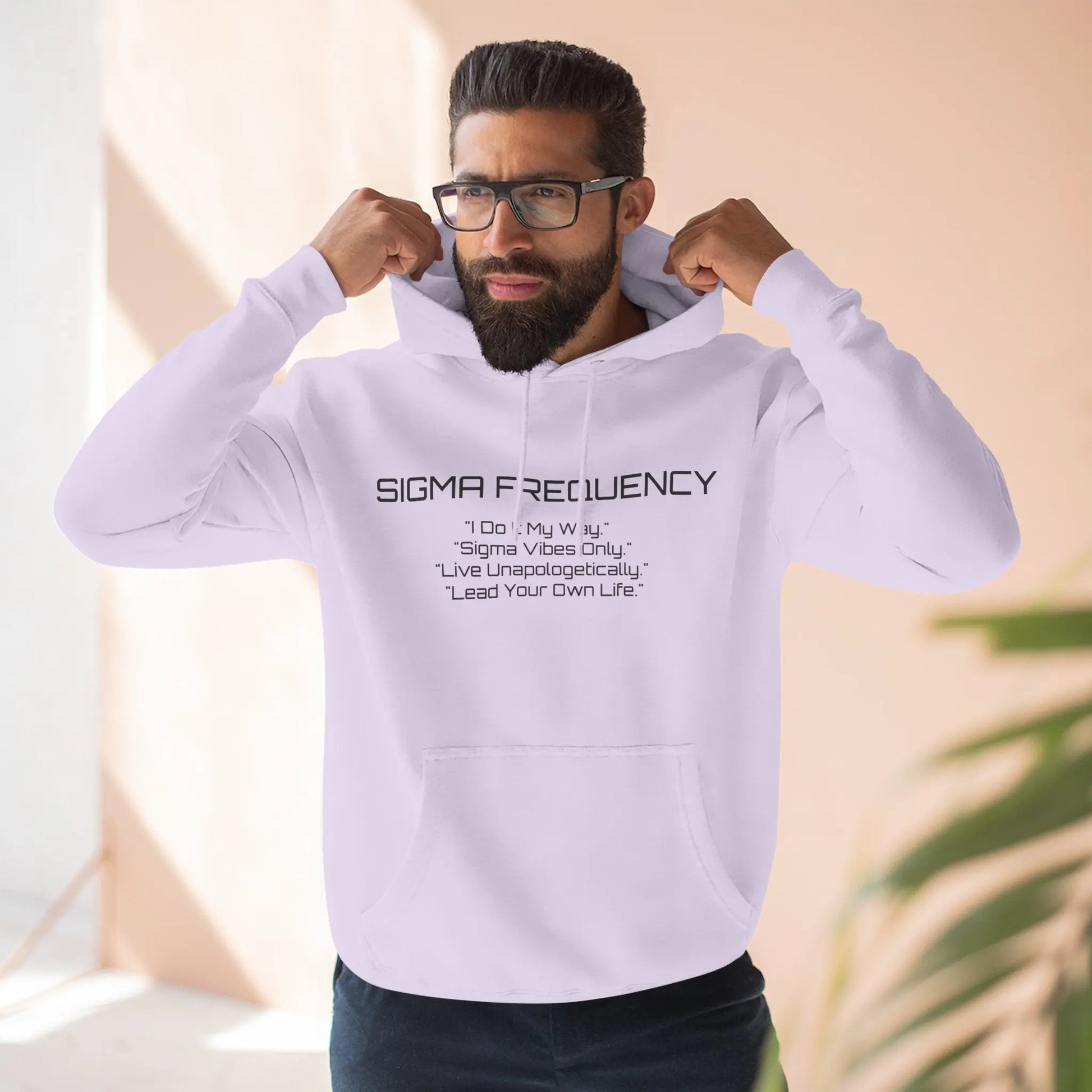 Unisex Three-Panel Fleece Hoodie Printify