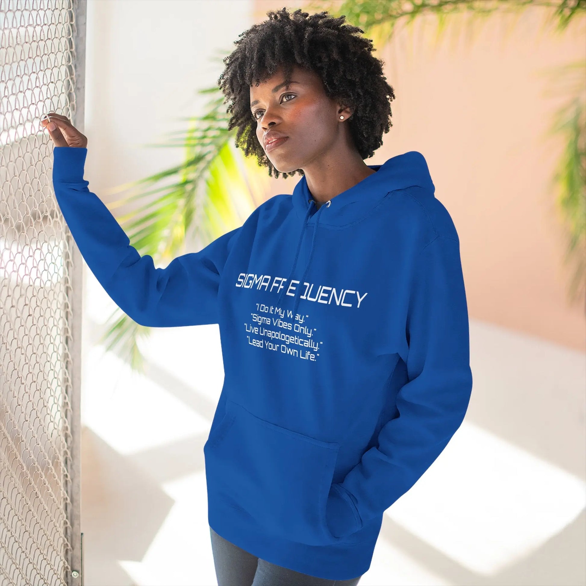 Unisex Three-Panel Fleece Hoodie Printify