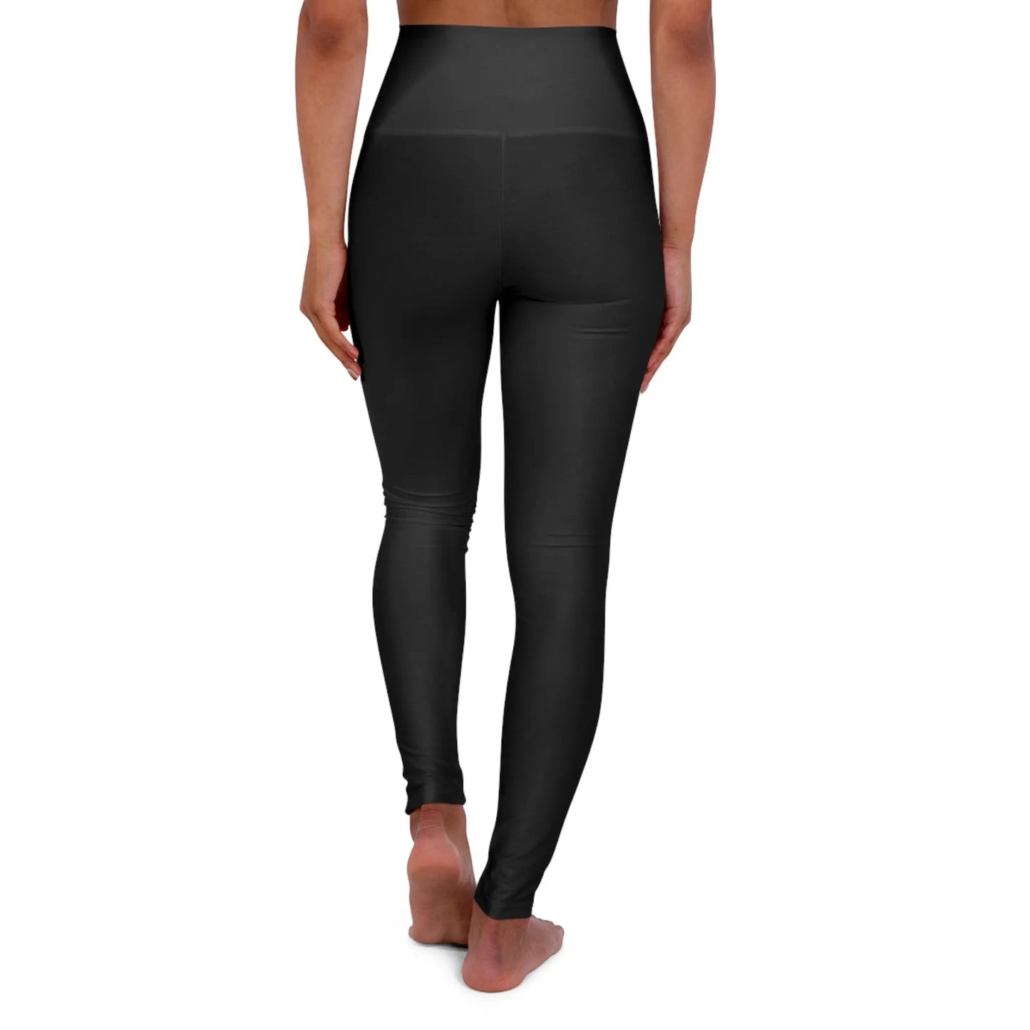 High Waisted Yoga Leggings (AOP) Printify