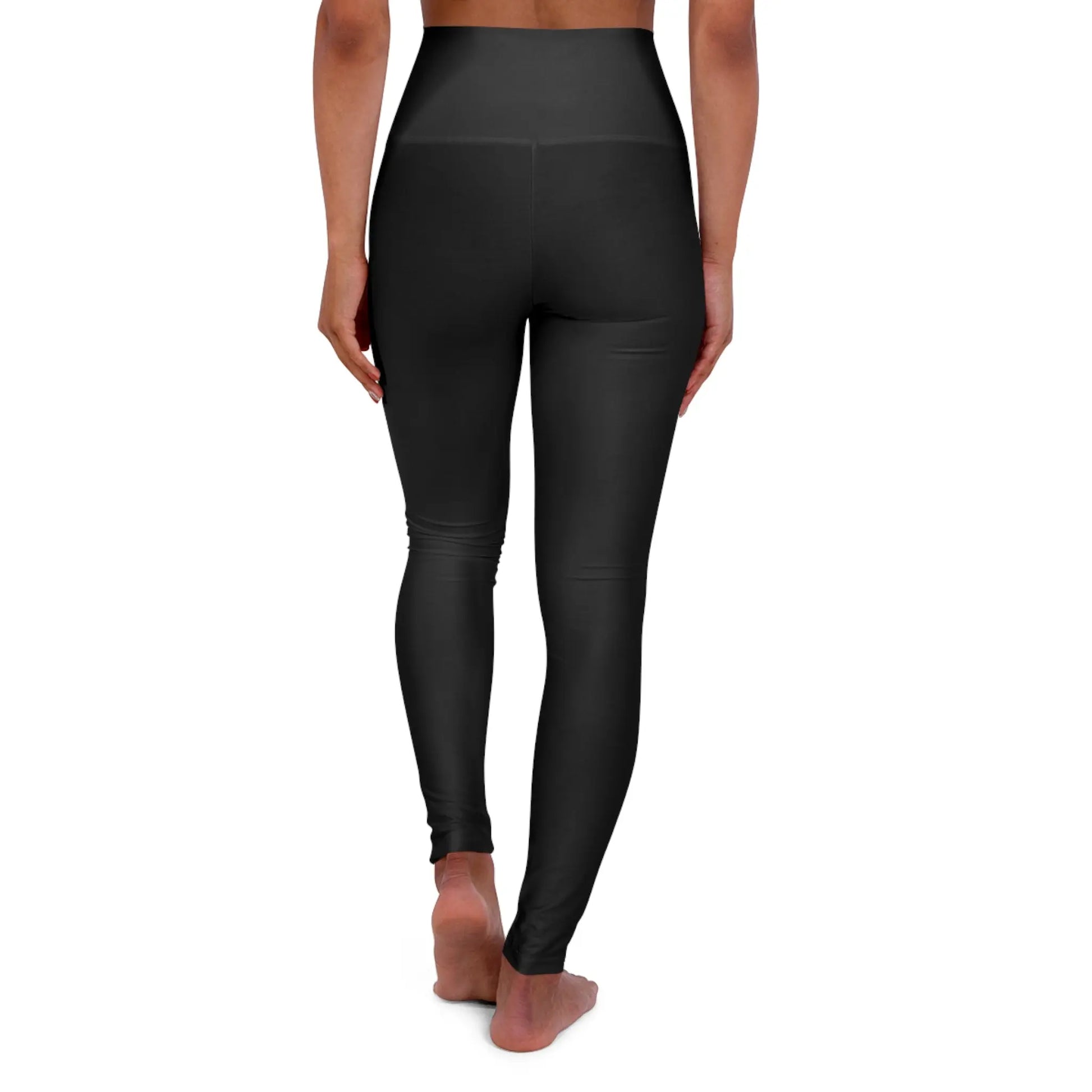 High Waisted Yoga Leggings (AOP) Printify