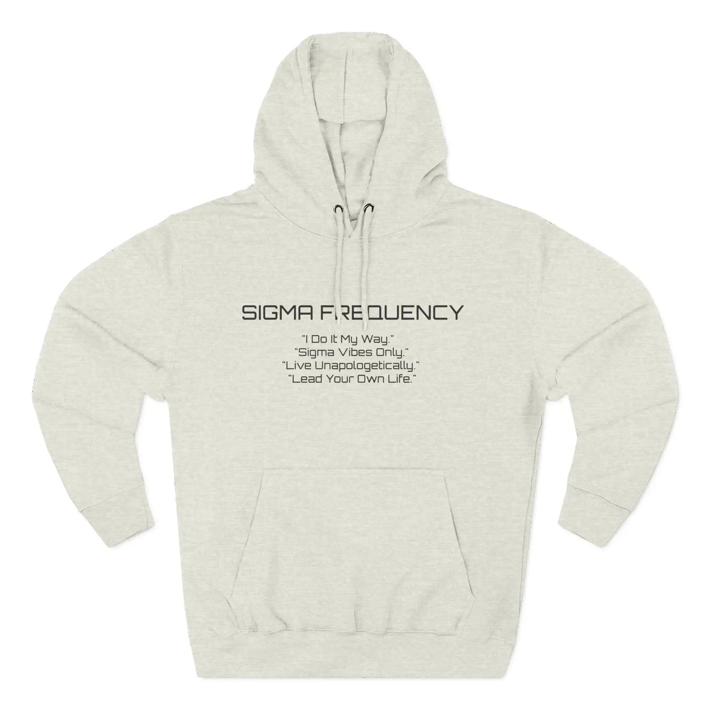 Unisex Three-Panel Fleece Hoodie Printify