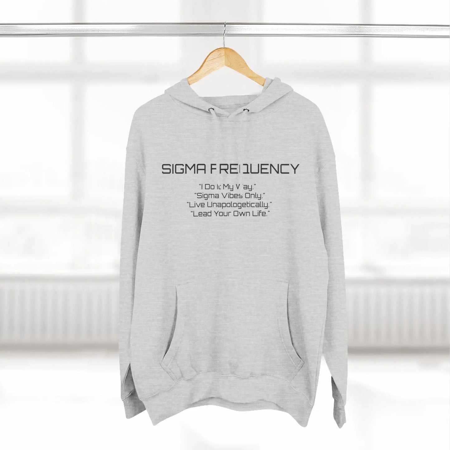 Unisex Three-Panel Fleece Hoodie Printify